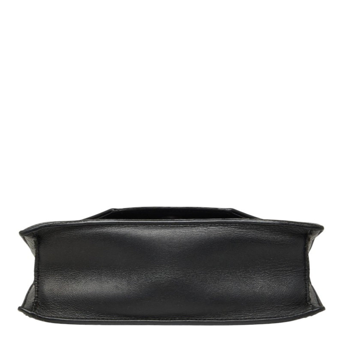 Saint Laurent Black Leather Shoulder Bag (Pre-Owned)
