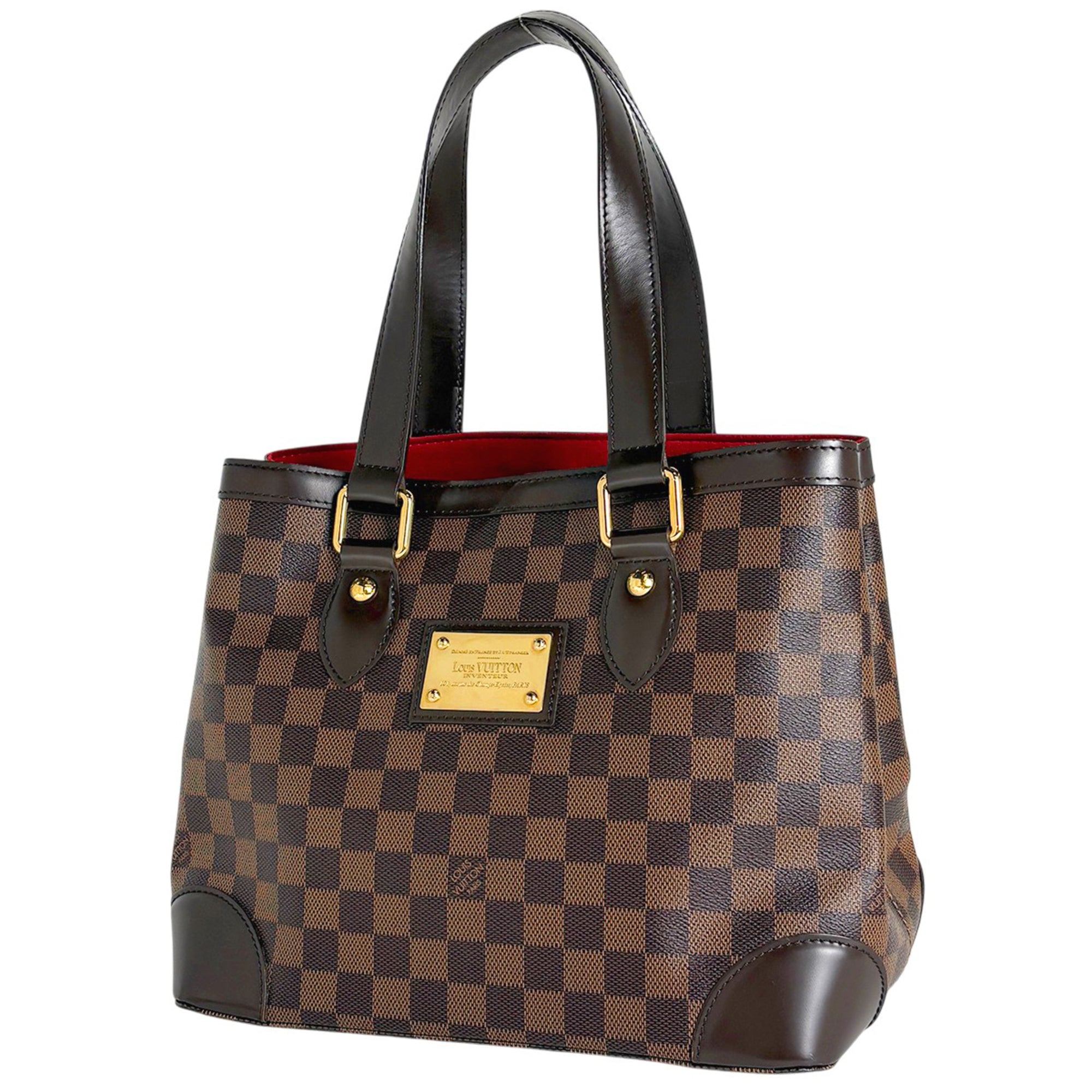 Louis Vuitton Brown Damier Canvas Shoulder Bag Tote Bag (Pre-Owned)