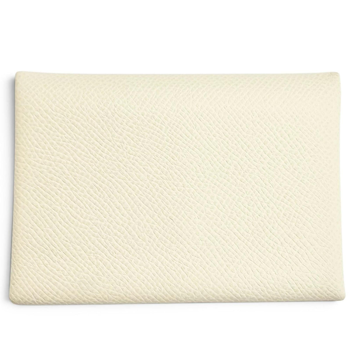 Hermes Silver Epsom Leather Coin Purse/Coin Case (Pre-Owned)