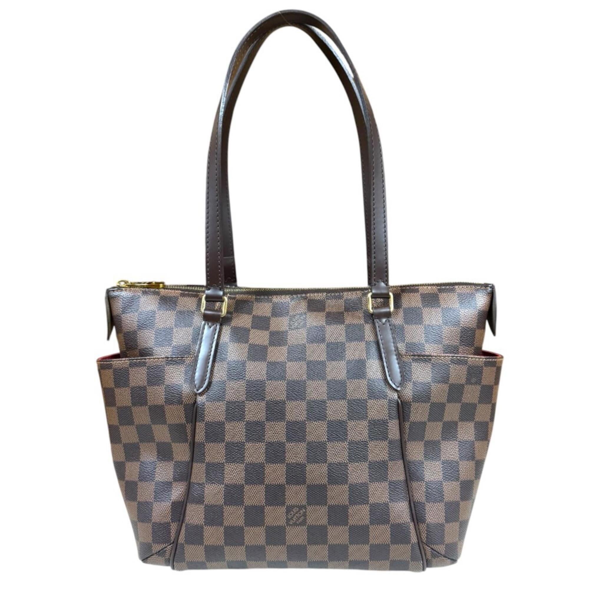 Louis Vuitton Brown Damier Canvas Damier Canvas Tote Bag (Pre-Owned)
