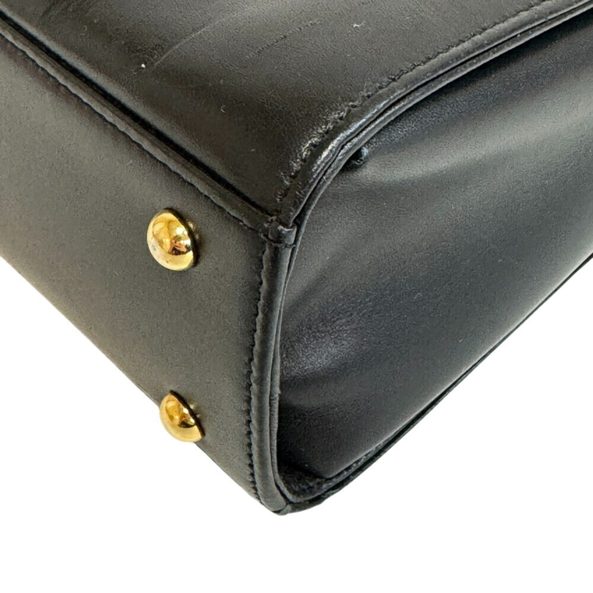 Givenchy Black Leather Handbag (Pre-Owned)