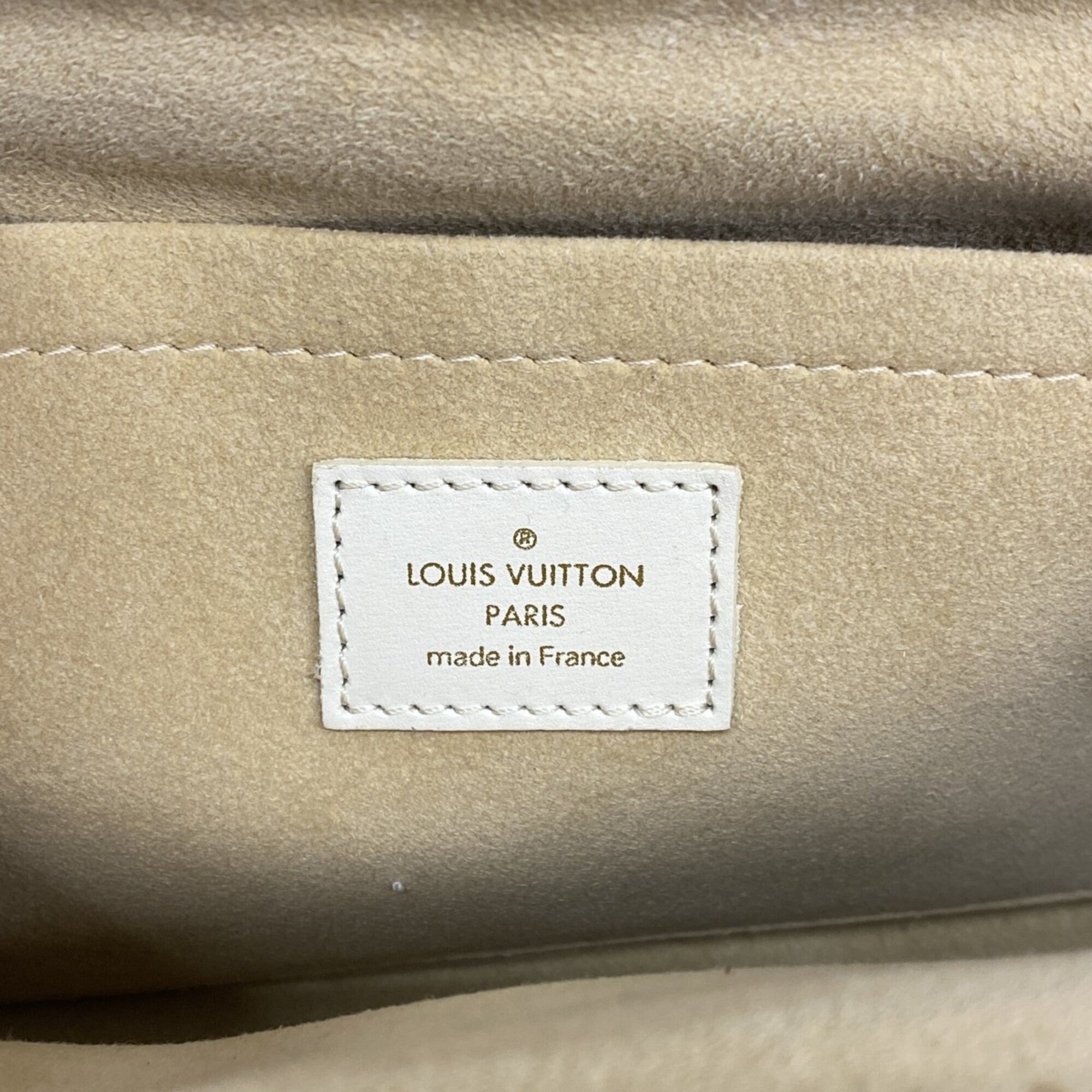 Louis Vuitton Gris Handbag (Pre-Owned)