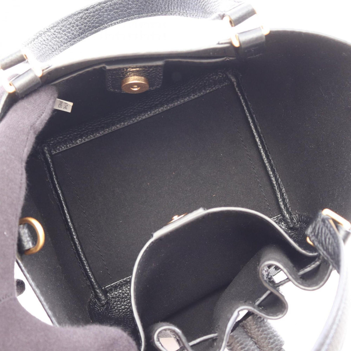Tory Burch Black Leather Handbag (Pre-Owned)