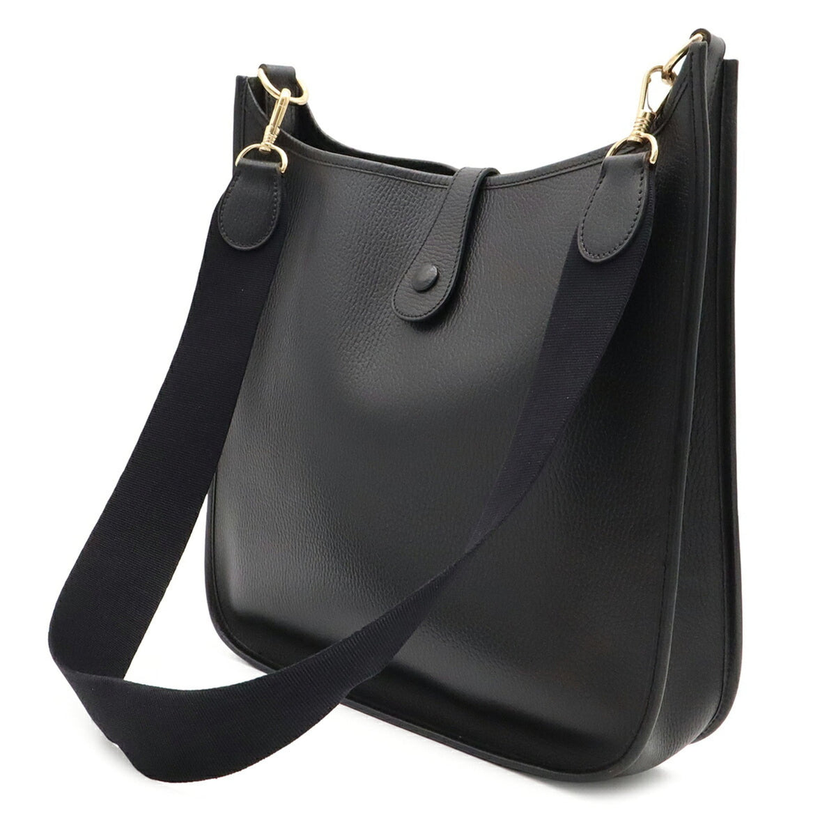 Hermes Black Ardennes Leather Shoulder Bag (Pre-Owned)