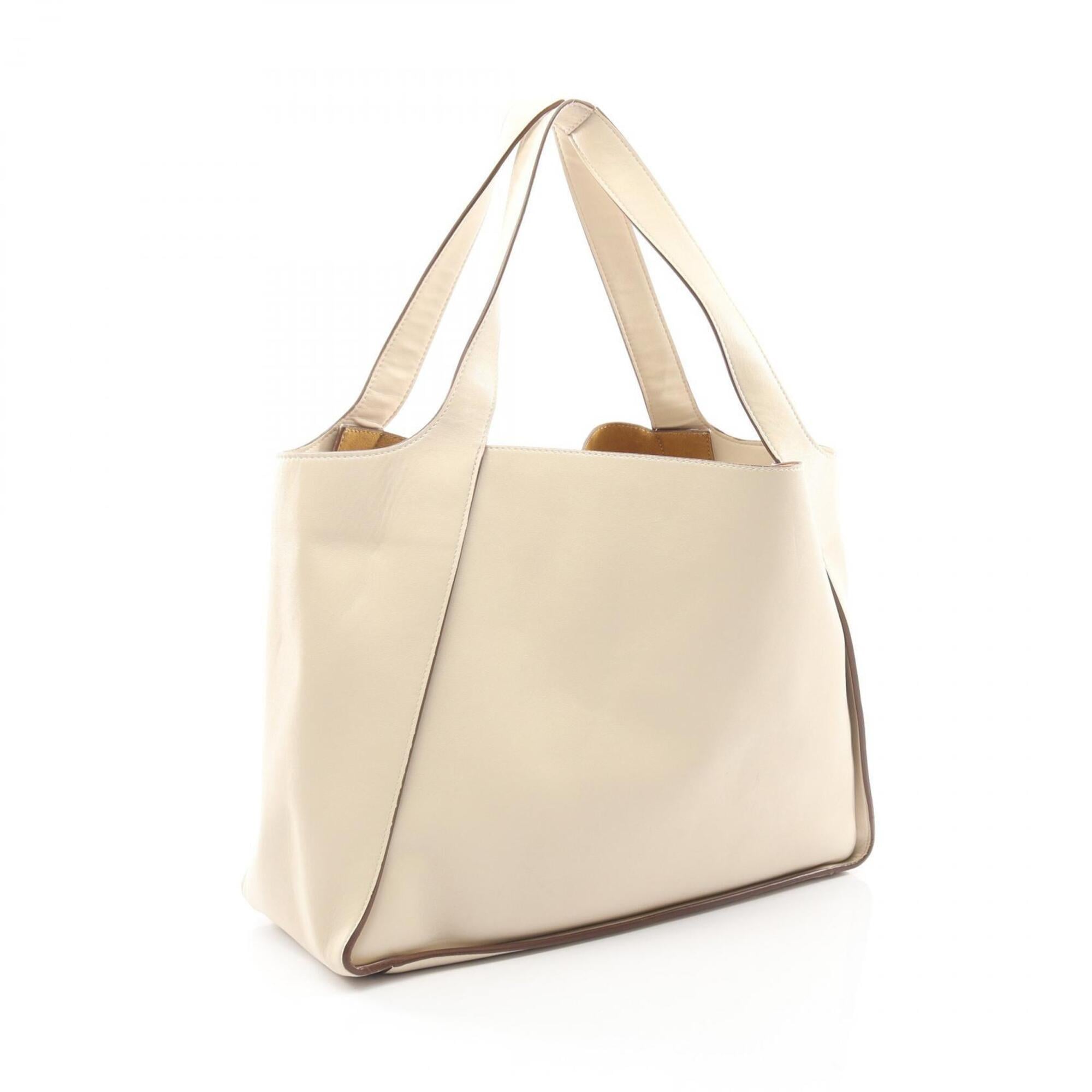 Stella Mccartney Ivory Handbag Pouch Tote Bag (Pre-Owned)