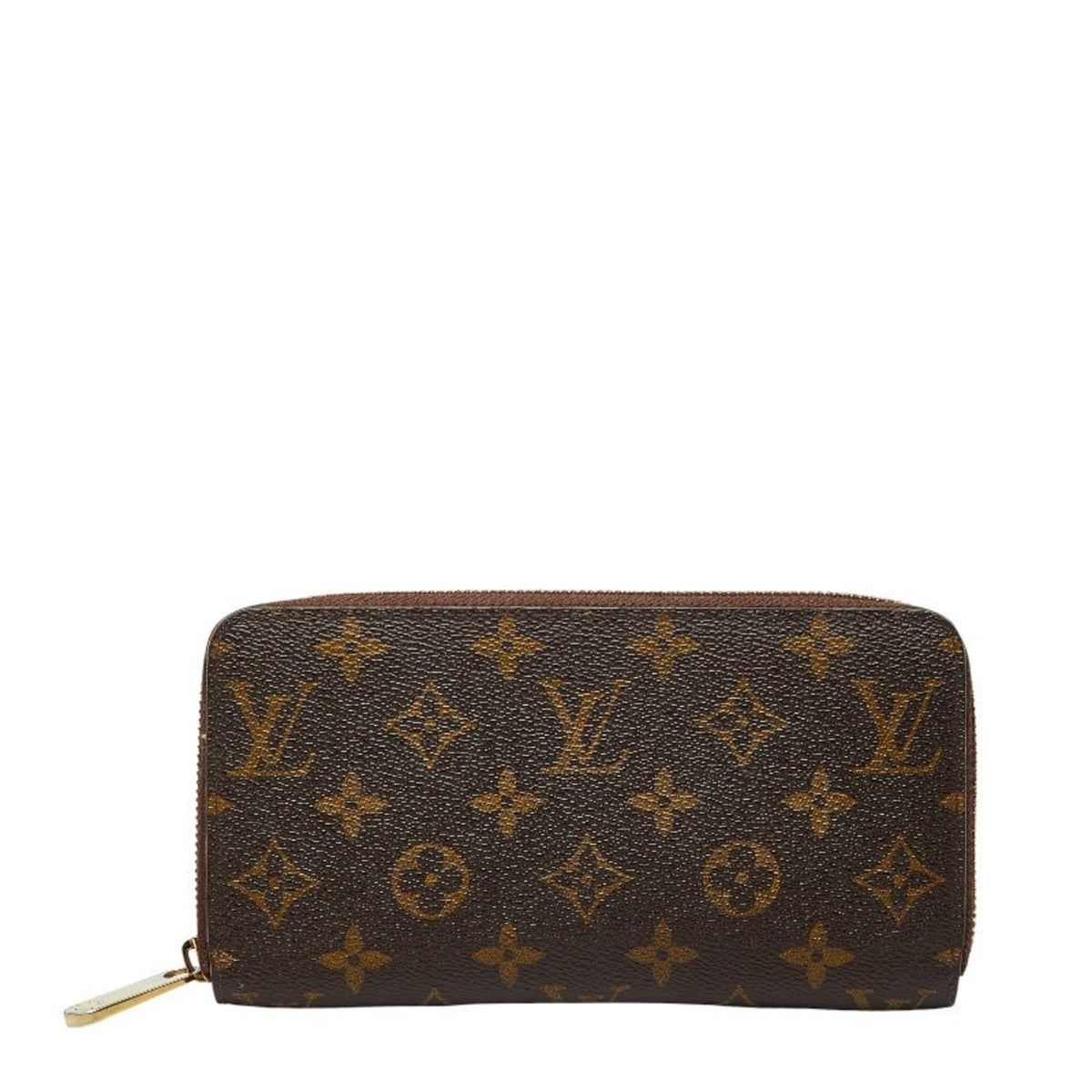 Louis Vuitton Monogram Brown Pvc Long Wallet (Bi-Fold) (Pre-Owned)