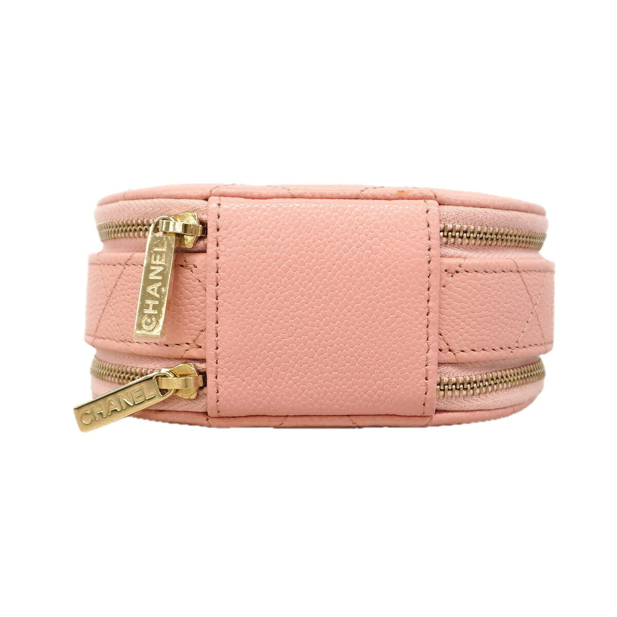 Chanel Pink Grained Calfskin Vanity Bag (Pre-Owned)
