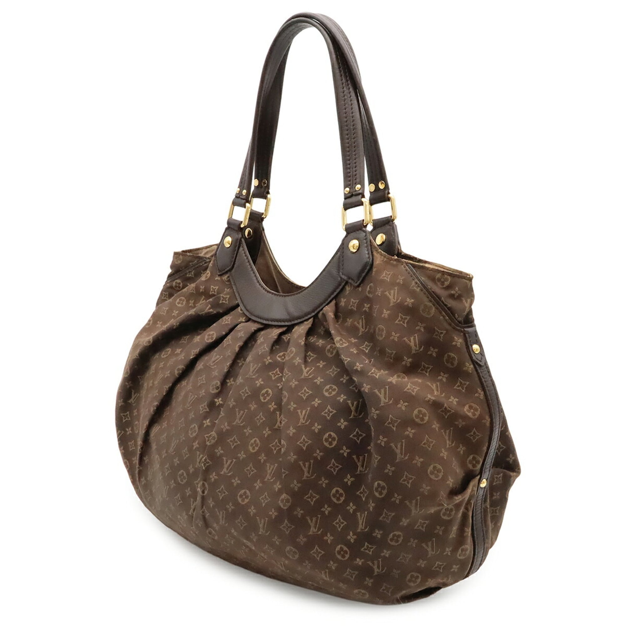 Louis Vuitton Monogram Idylle Fusain Canvas Leather Shoulder Bag Tote Bag (Pre-Owned)