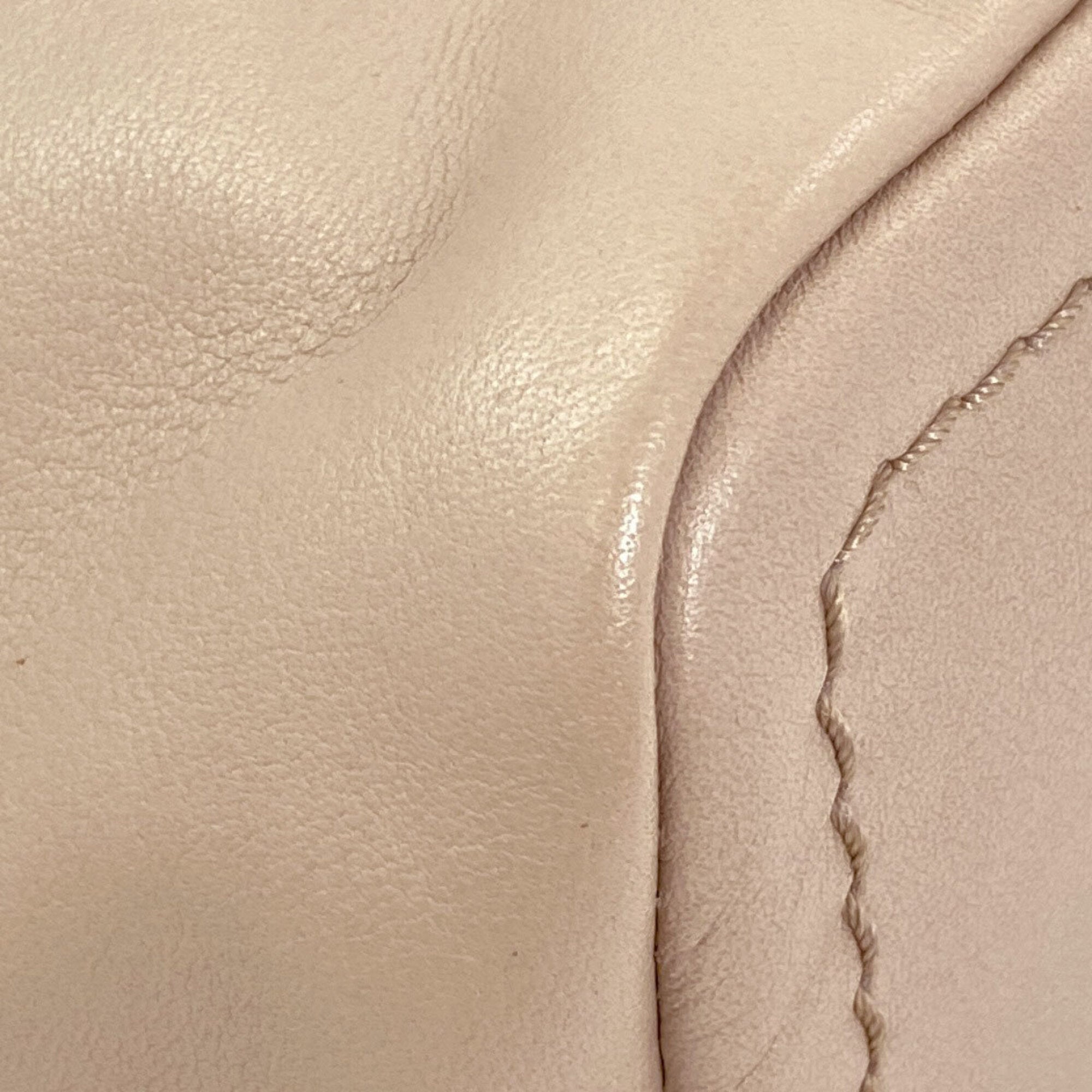 Bally Beige Leather Tote Bag (Pre-Owned)