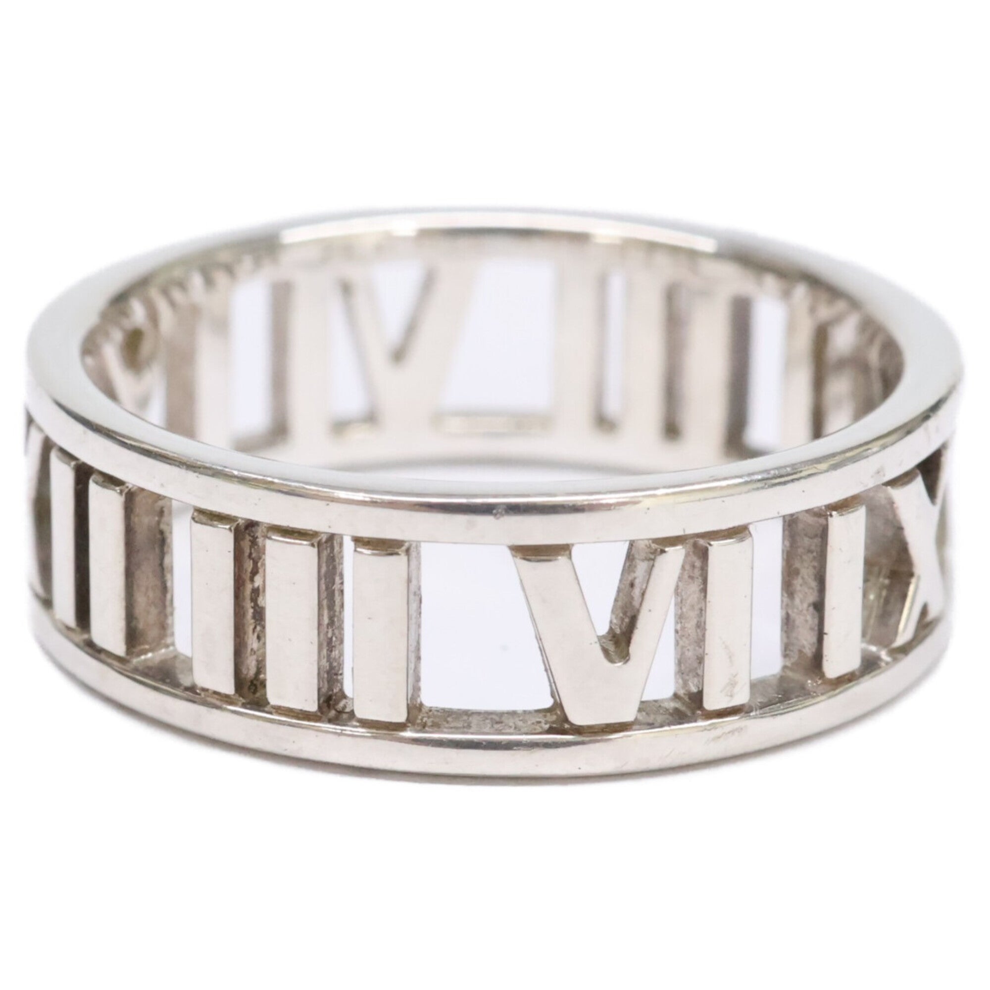 Tiffany Silver Silver 925 Band Ring (Pre-Owned)