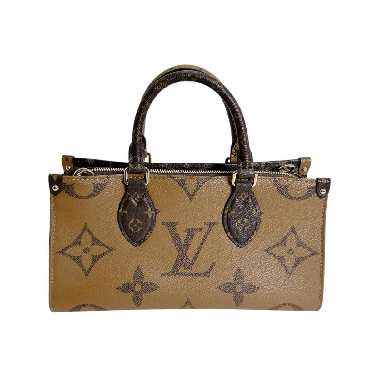 Louis Vuitton Brown Monogram Pouch Tote Bag (Pre-Owned)