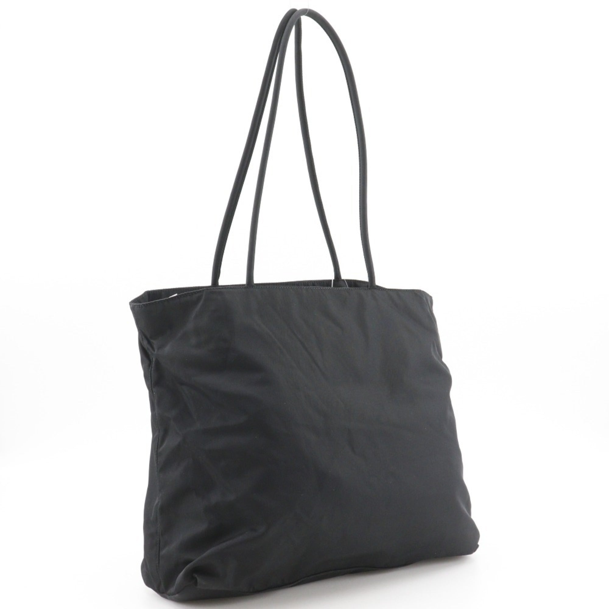 Prada Black Nylon Tote Bag (Pre-Owned)