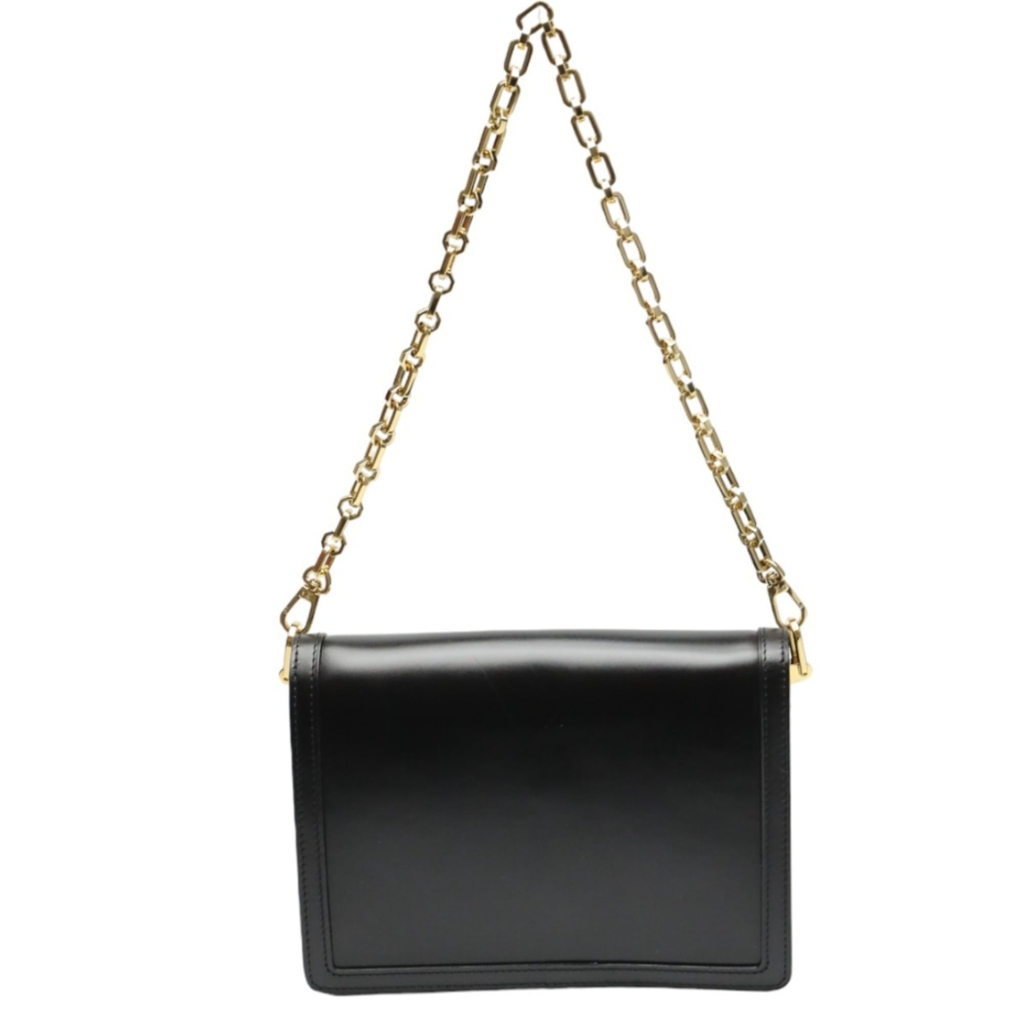 Louis Vuitton Black Noir Leather Shoulder Bag (Pre-Owned)