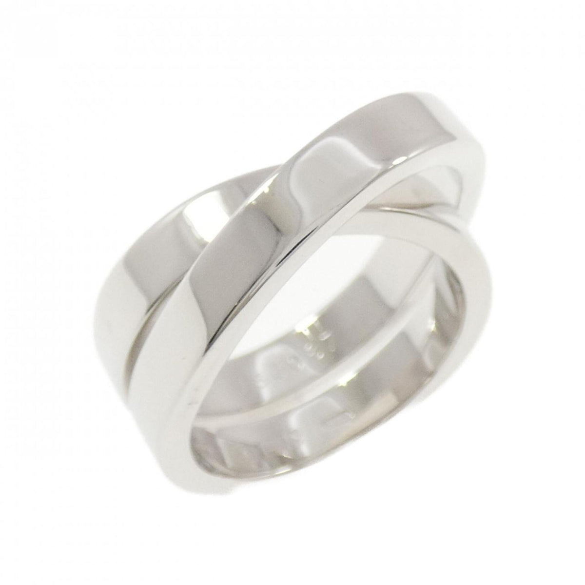 Cartier White Gold White Gold (18K) Band Ring (Pre-Owned)