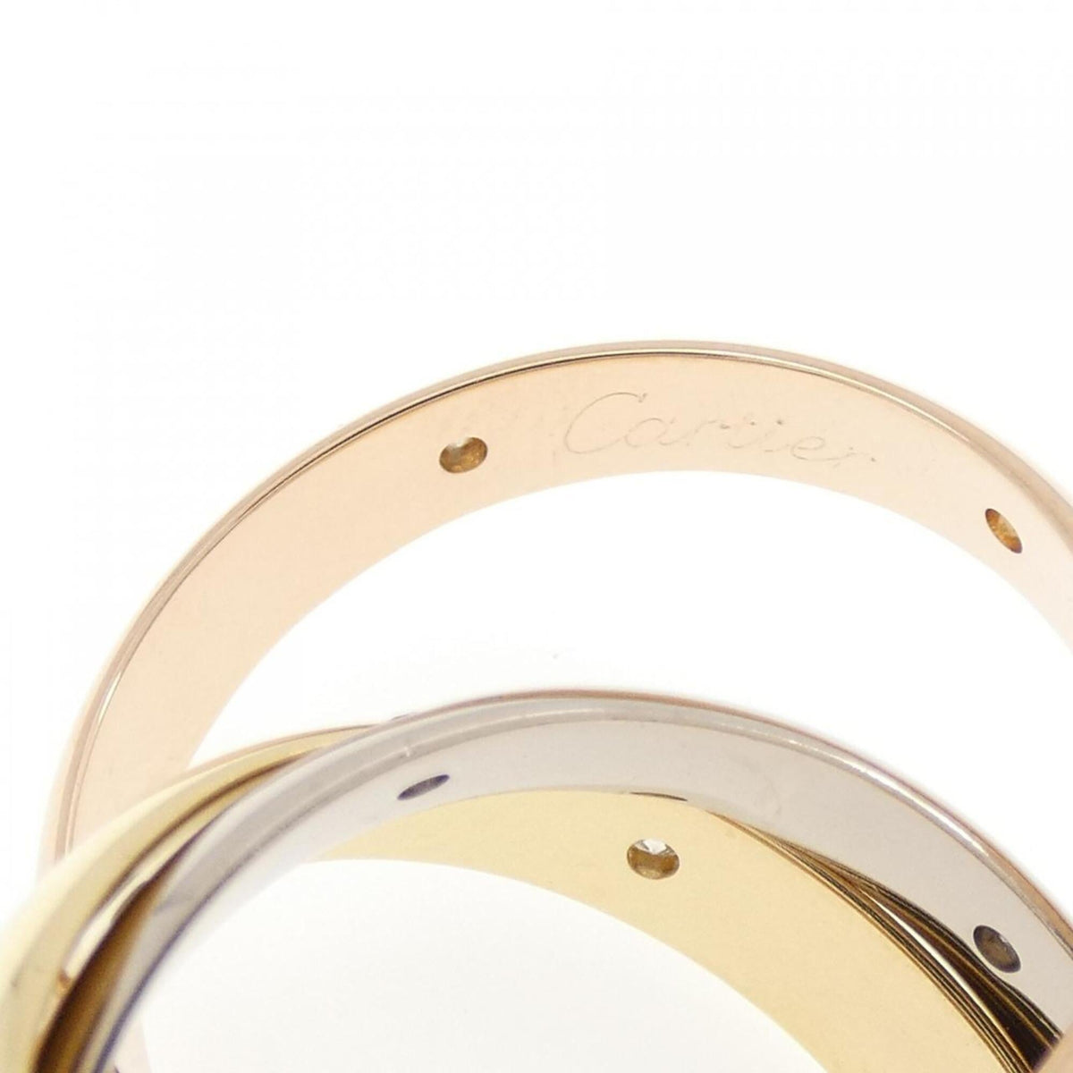 Cartier Yellow Gold (18K) Pink Gold (18K) White Gold (18K) Band Ring (Pre-Owned)