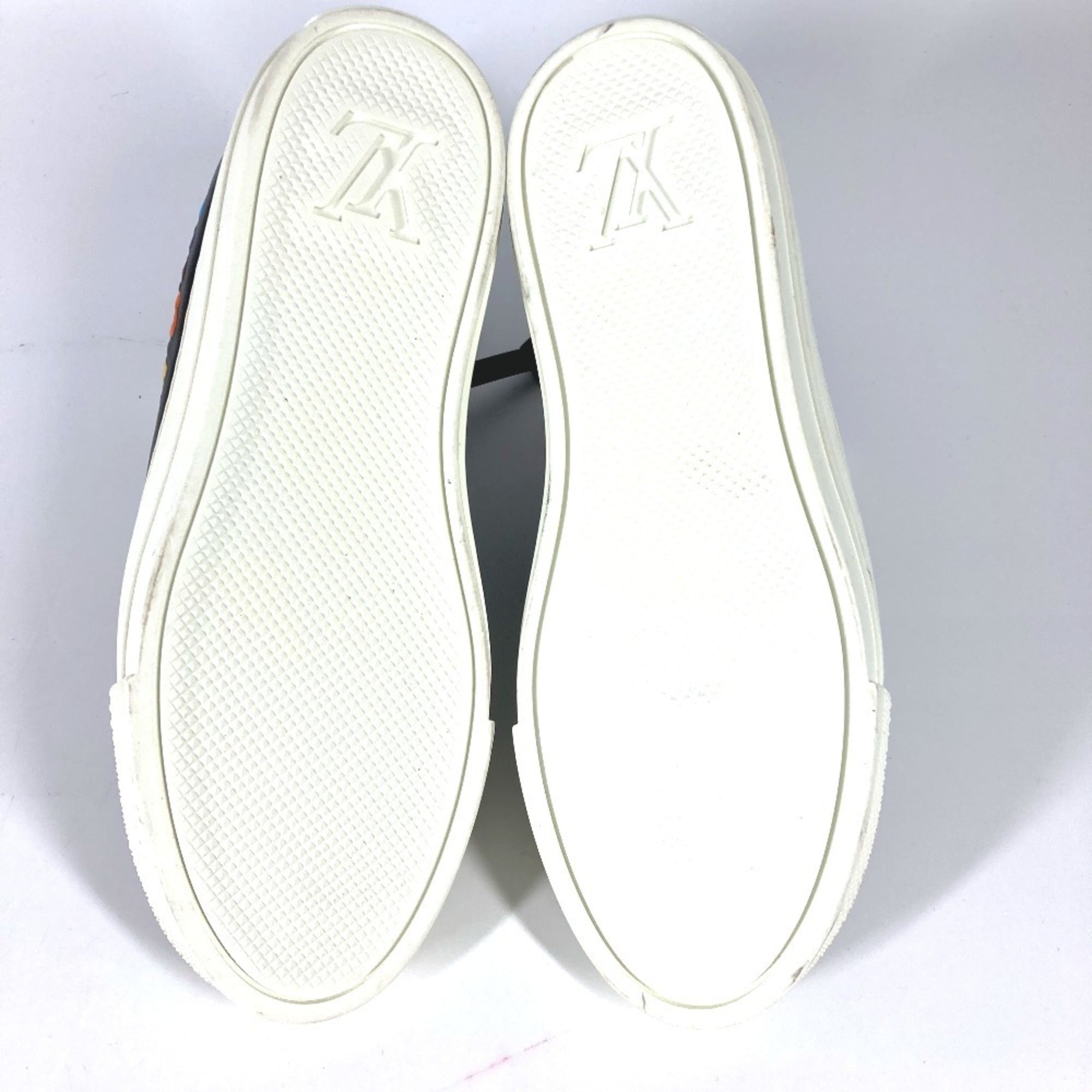 Louis Vuitton Black Multi-Color Sneakers (Pre-Owned)