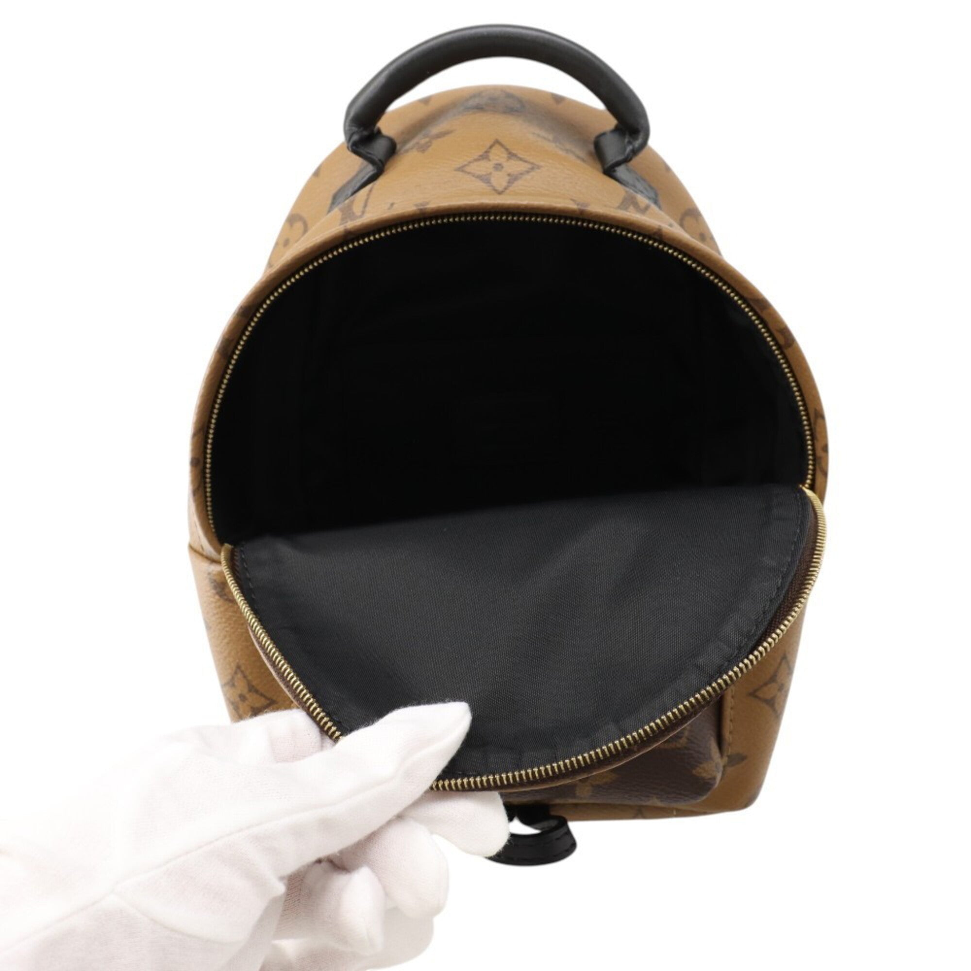 Louis Vuitton Monogram Reverse Brown Noir Monogram Reverse Monogram Backpack (Pre-Owned)