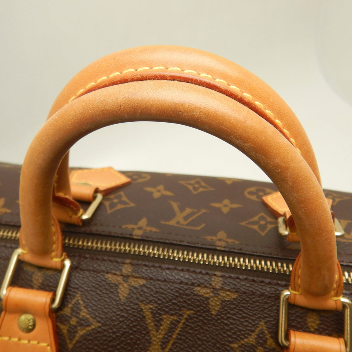 Louis Vuitton Brown Monogram Canvas Boston Bag Handbag (Pre-Owned)