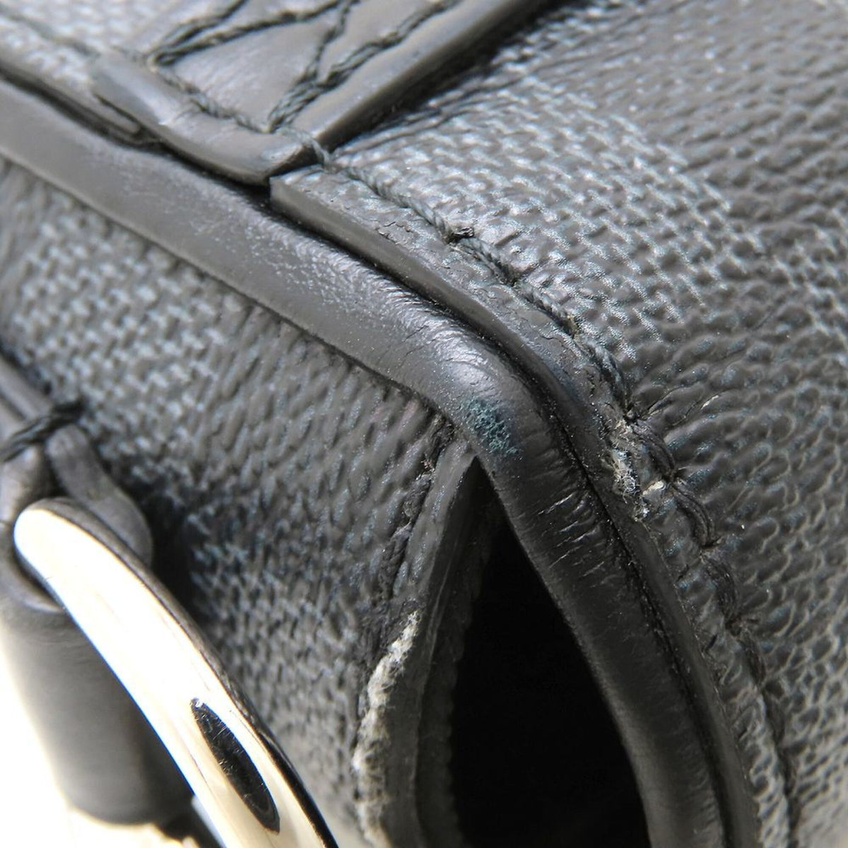 Louis Vuitton Damier Graphite Damier Graphite Damier Graphite Shoulder Bag (Pre-Owned)