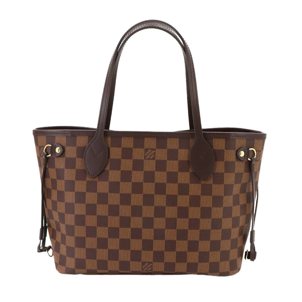 Louis Vuitton Brown Damier Canvas Ebene Damier Canvas Handbag Tote Bag (Pre-Owned)