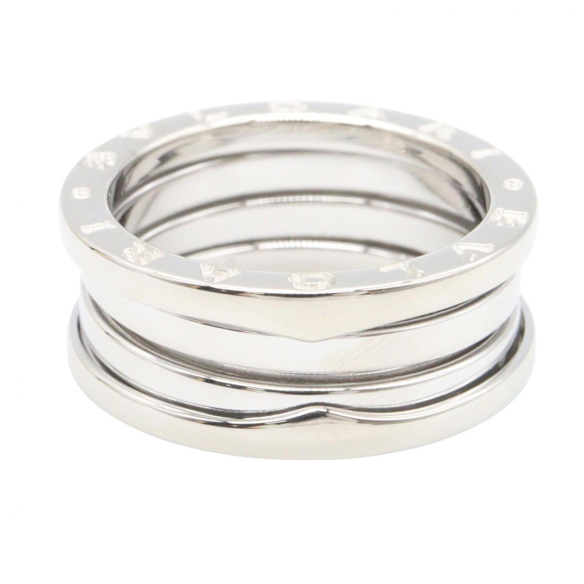 Bvlgari Silver White Gold (18K) Band Ring (Pre-Owned)