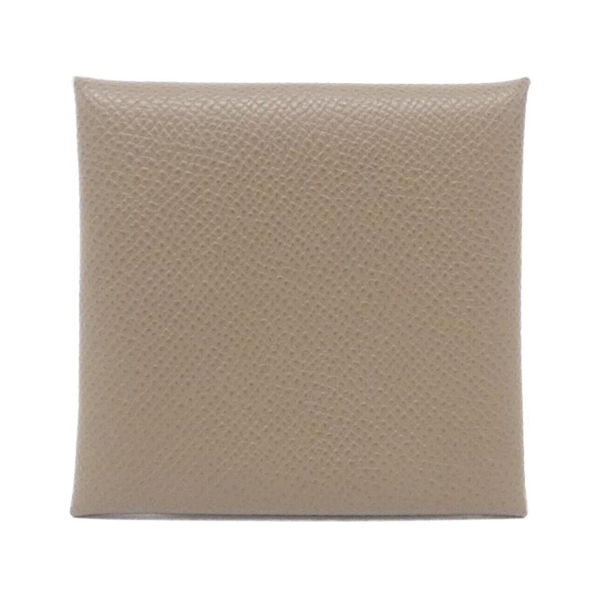 Hermes Etoupe Gray Epsom Leather Coin Purse/Coin Case (Pre-Owned)