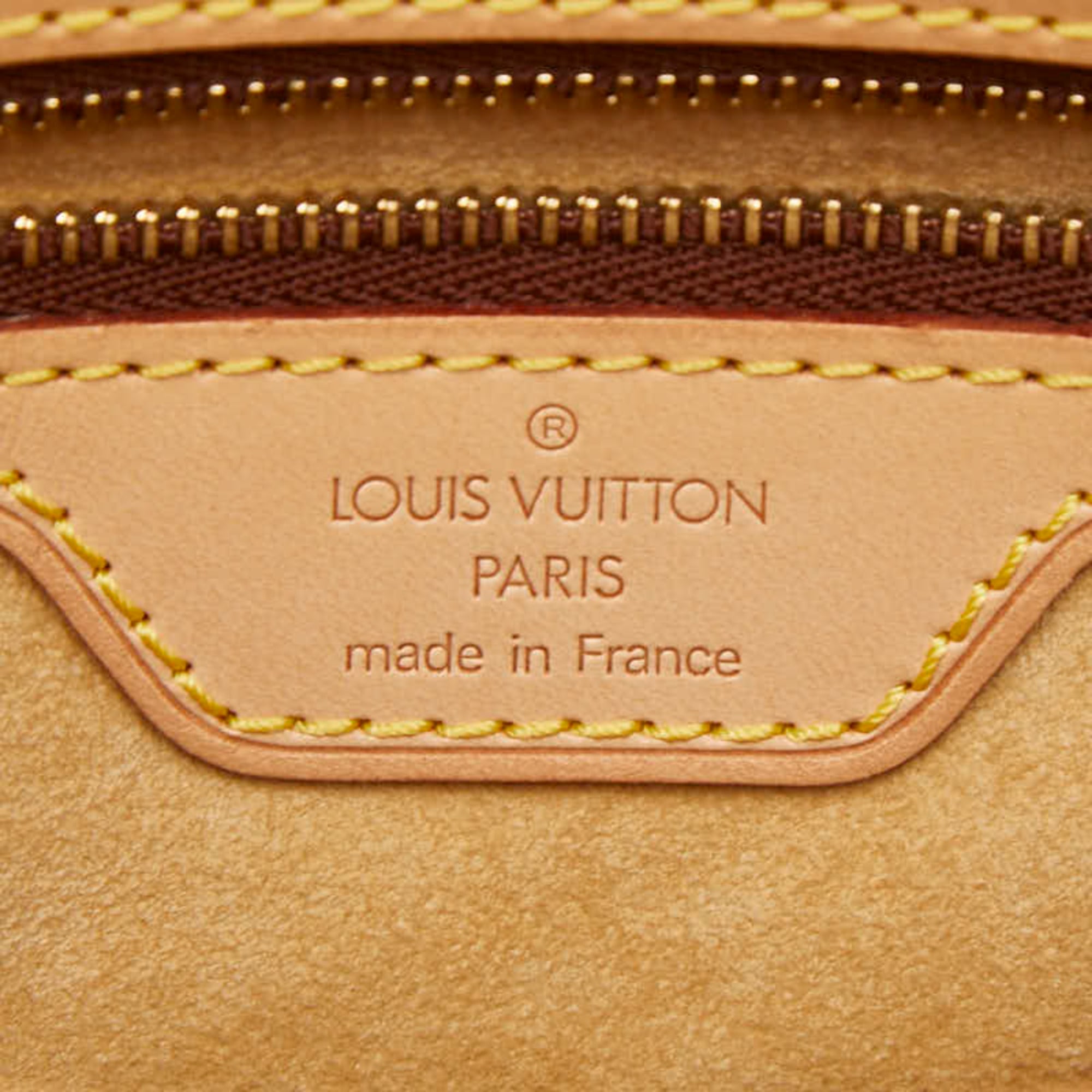 Louis Vuitton Natural Leather Handbag (Pre-Owned)