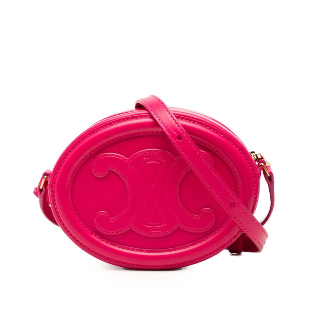 Celine Pink Leather Shoulder Bag (Pre-Owned)