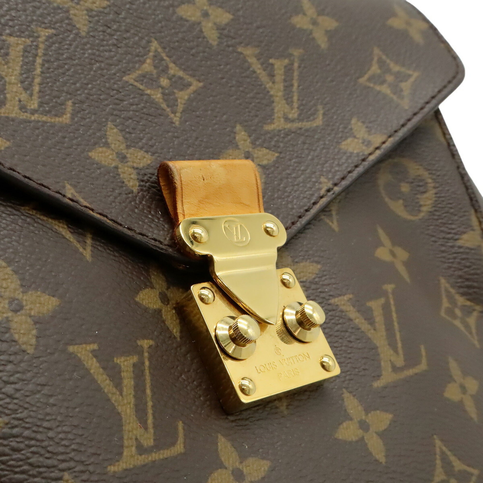 Louis Vuitton Brown Monogram Monogram Handbag Shoulder Bag (Pre-Owned)
