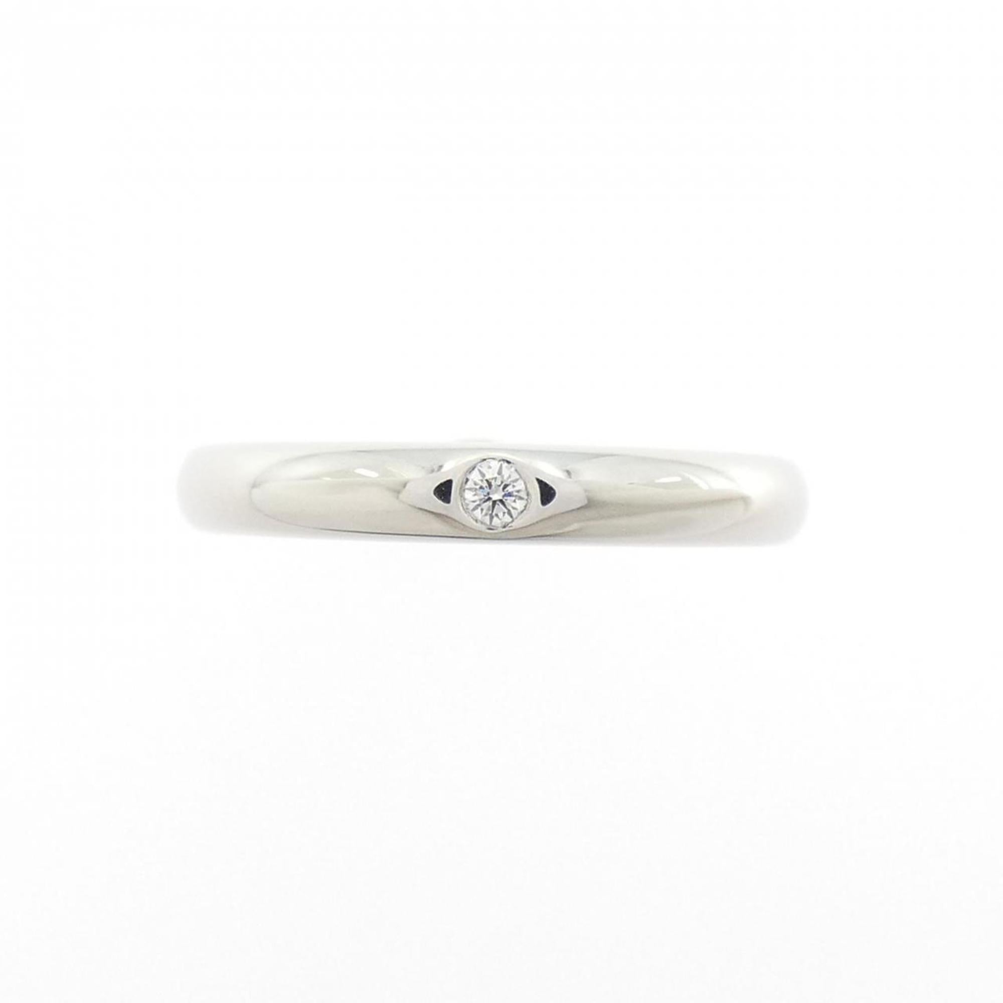 Tiffany Platinum Platinum 950 Band Ring (Pre-Owned)