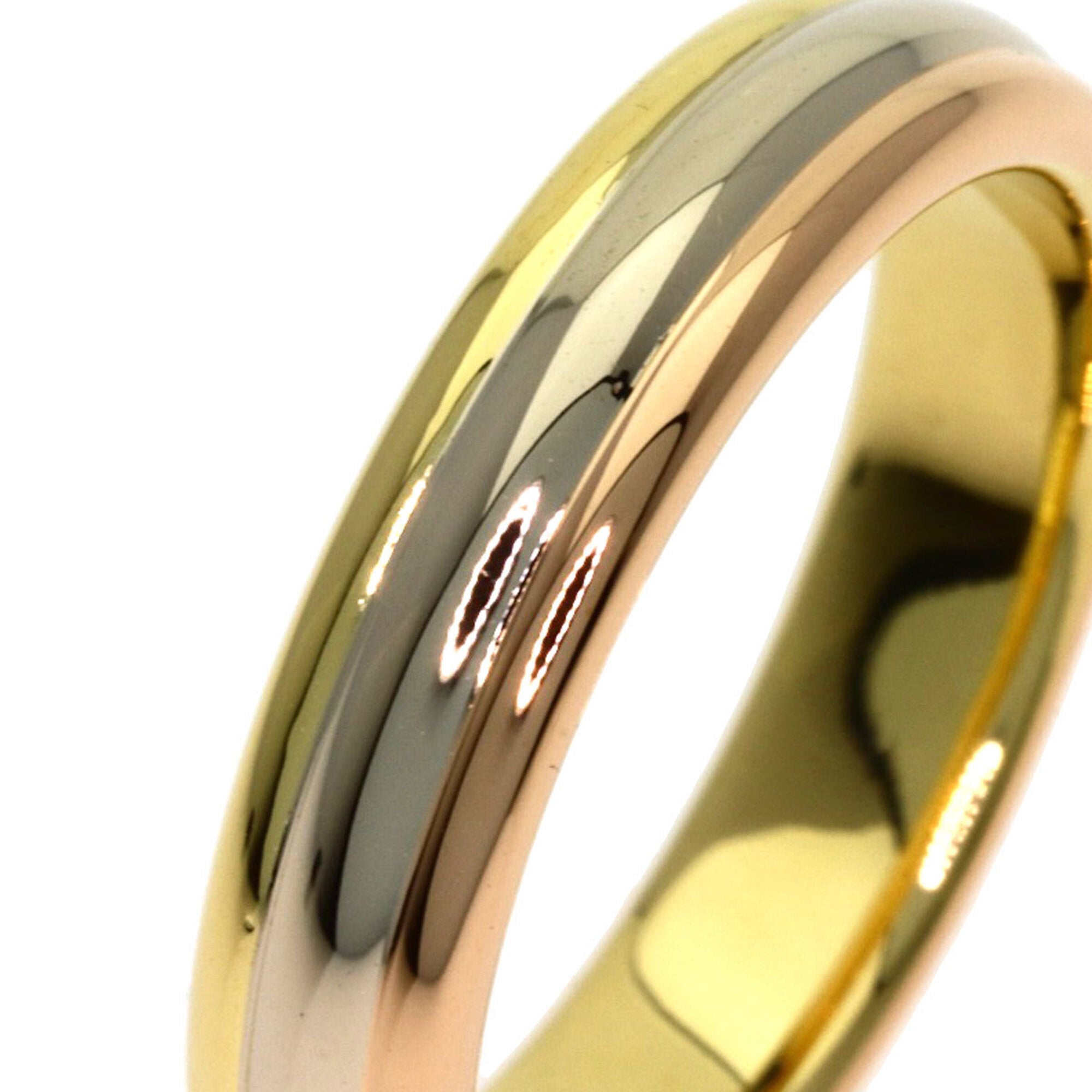 Cartier Yellow Gold (18K) Pink Gold (18K) White Gold (18K) Band Ring (Pre-Owned)
