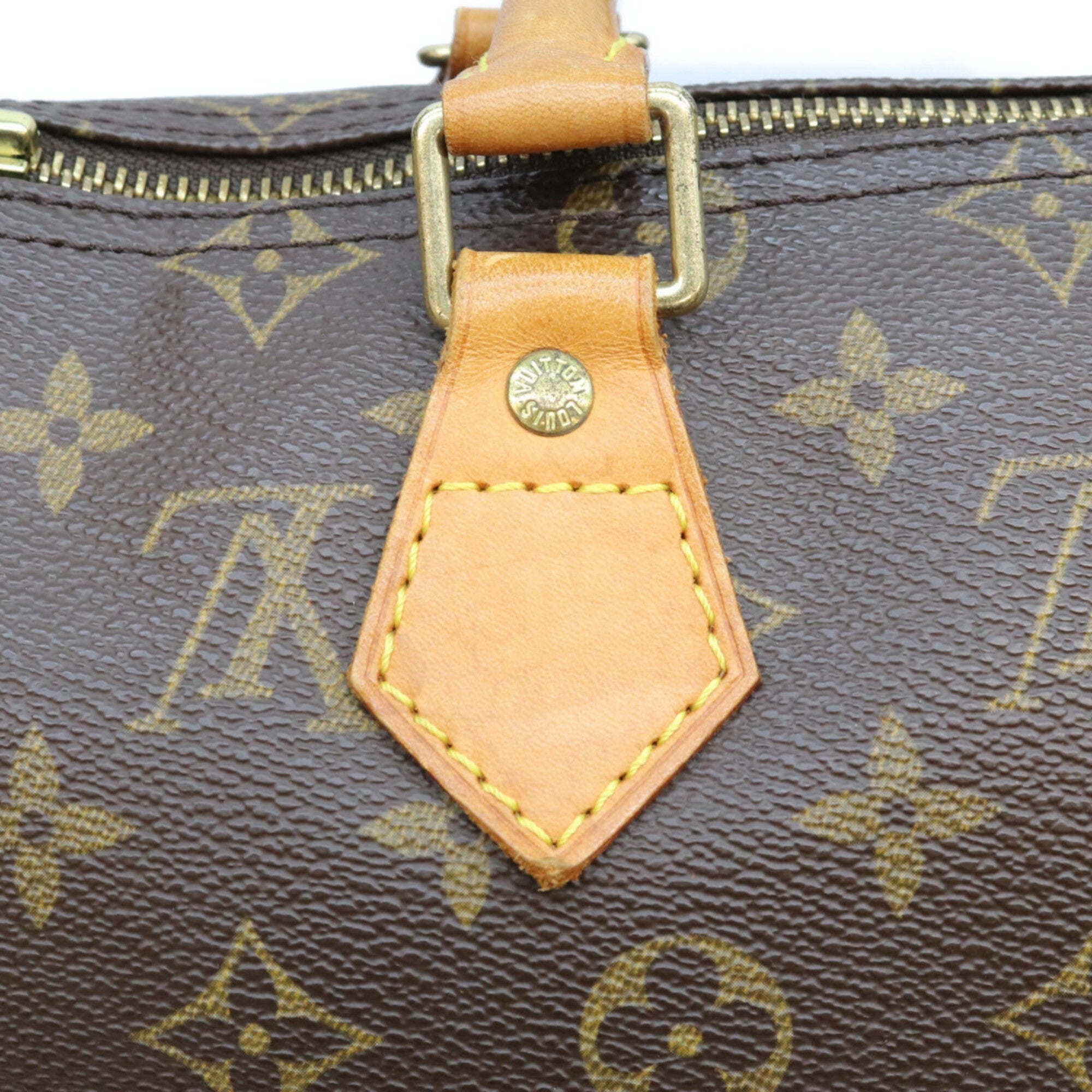 Louis Vuitton Brown Monogram Boston Bag (Pre-Owned)