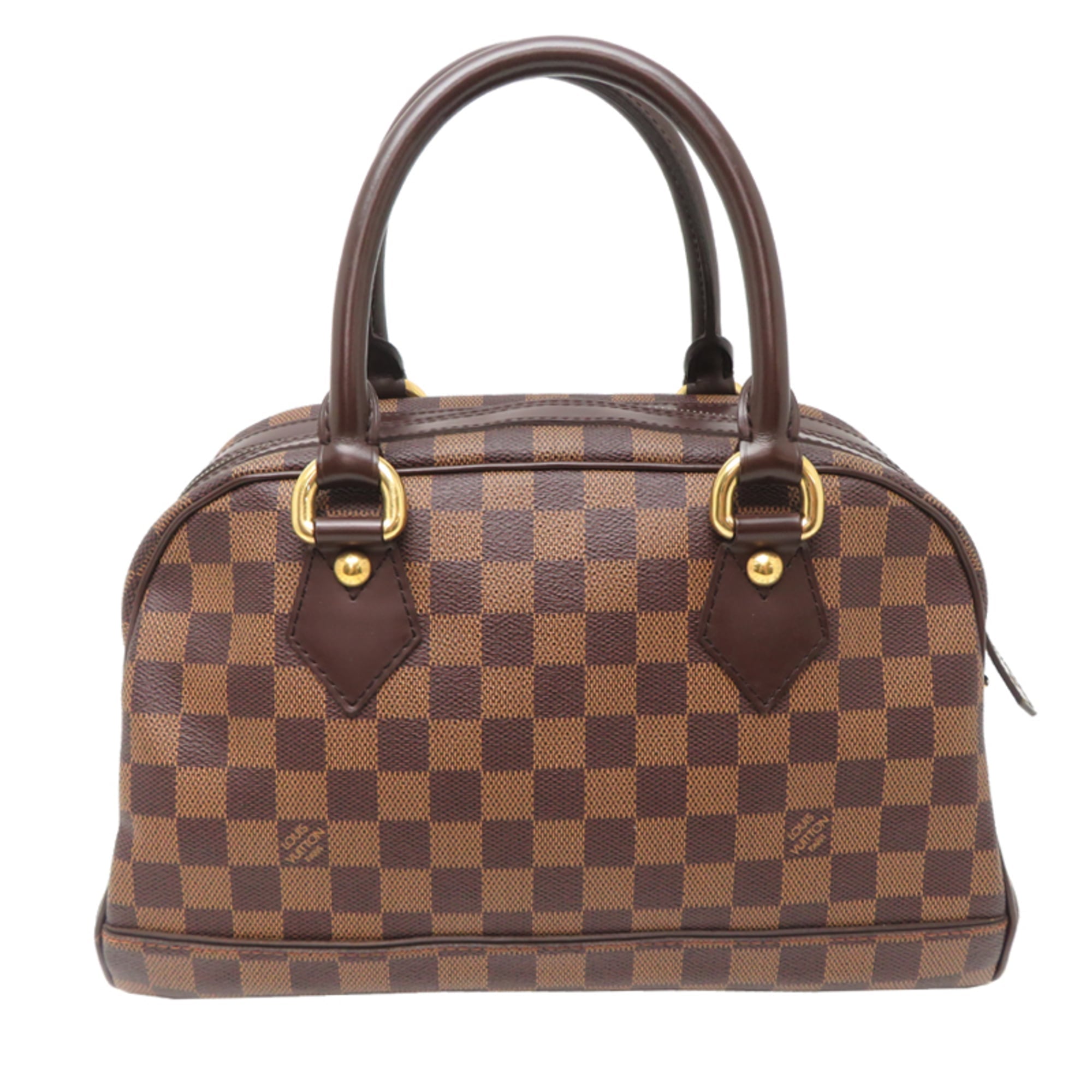 Louis Vuitton Brown Damier Canvas Handbag (Pre-Owned)