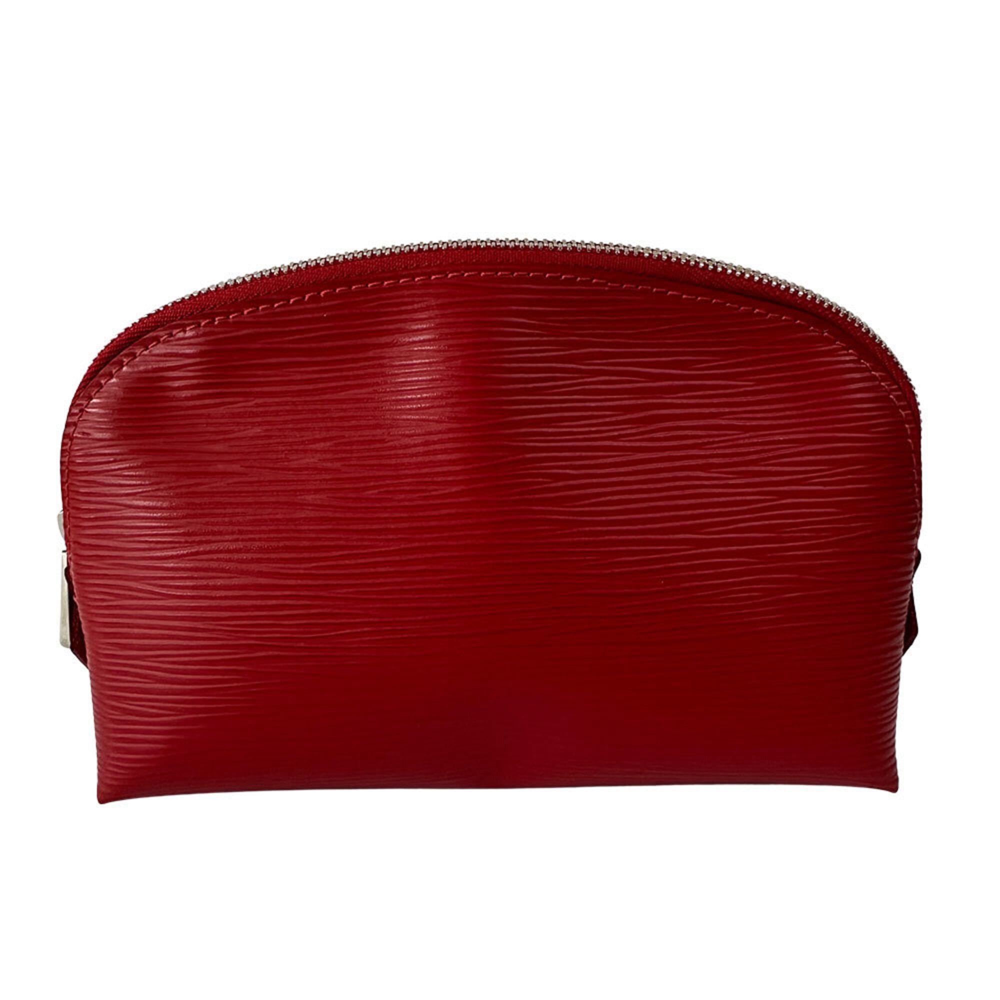 Louis Vuitton Epi Castilian Red Epi Leather Pochette Pouch (Pre-Owned)