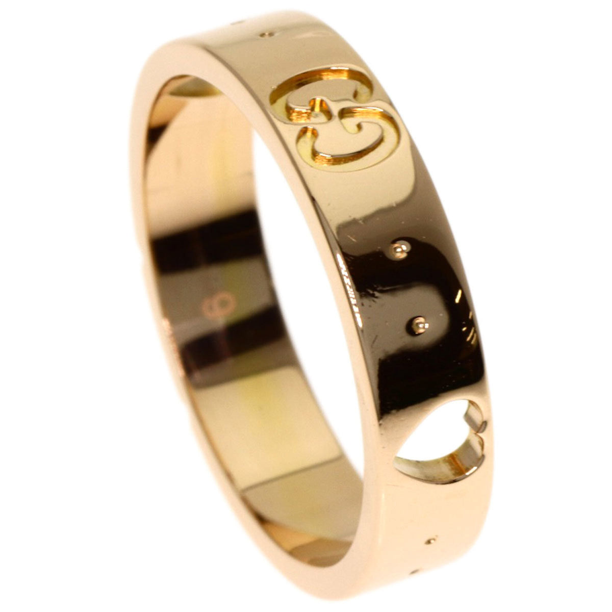 Gucci Pink Gold (18K) Band Ring (Pre-Owned)