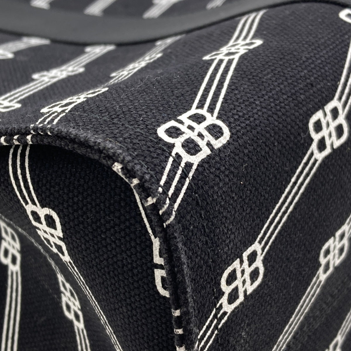 Balenciaga Black Canvas Tote Bag (Pre-Owned)
