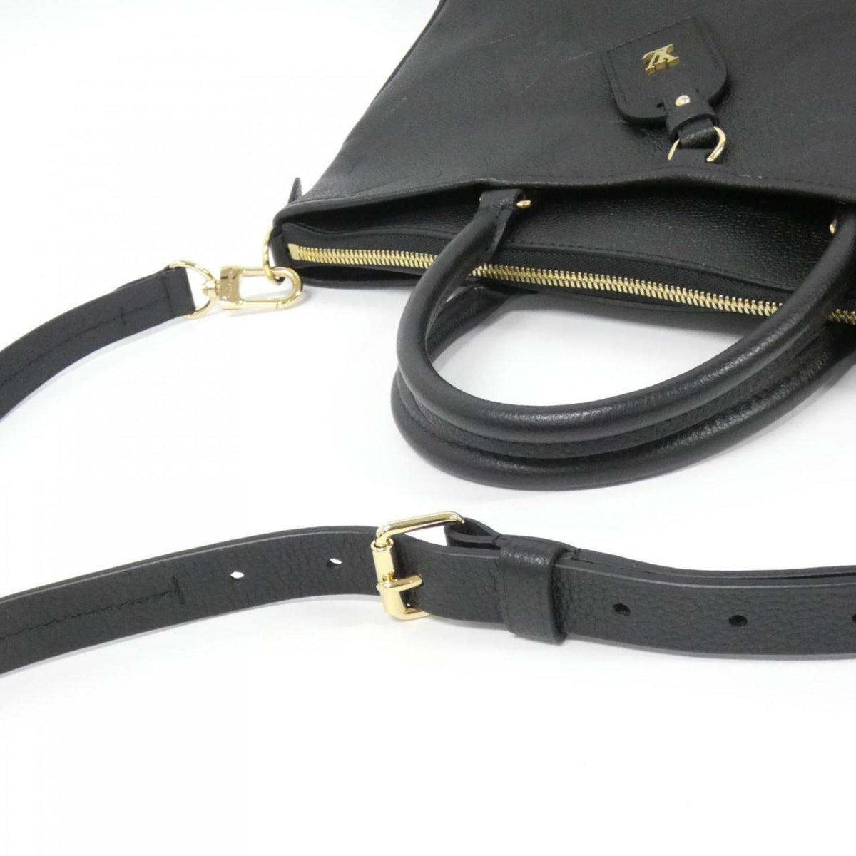 Louis Vuitton Monogram Empreinte Black Leather Handbag (Pre-Owned)