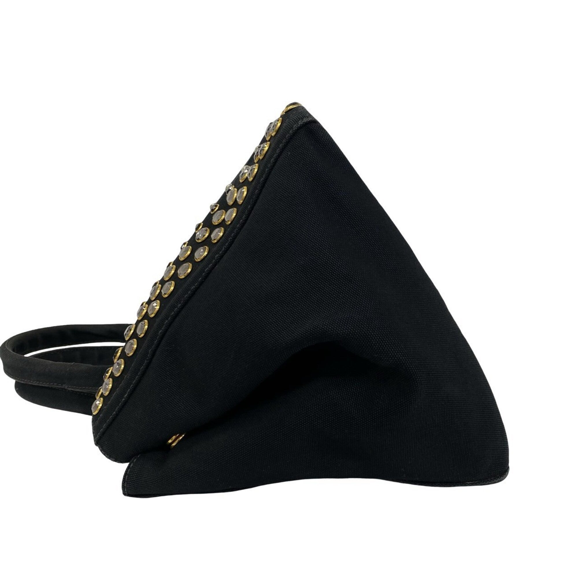 Prada Canvas Handbag Tote Bag (Pre-Owned)