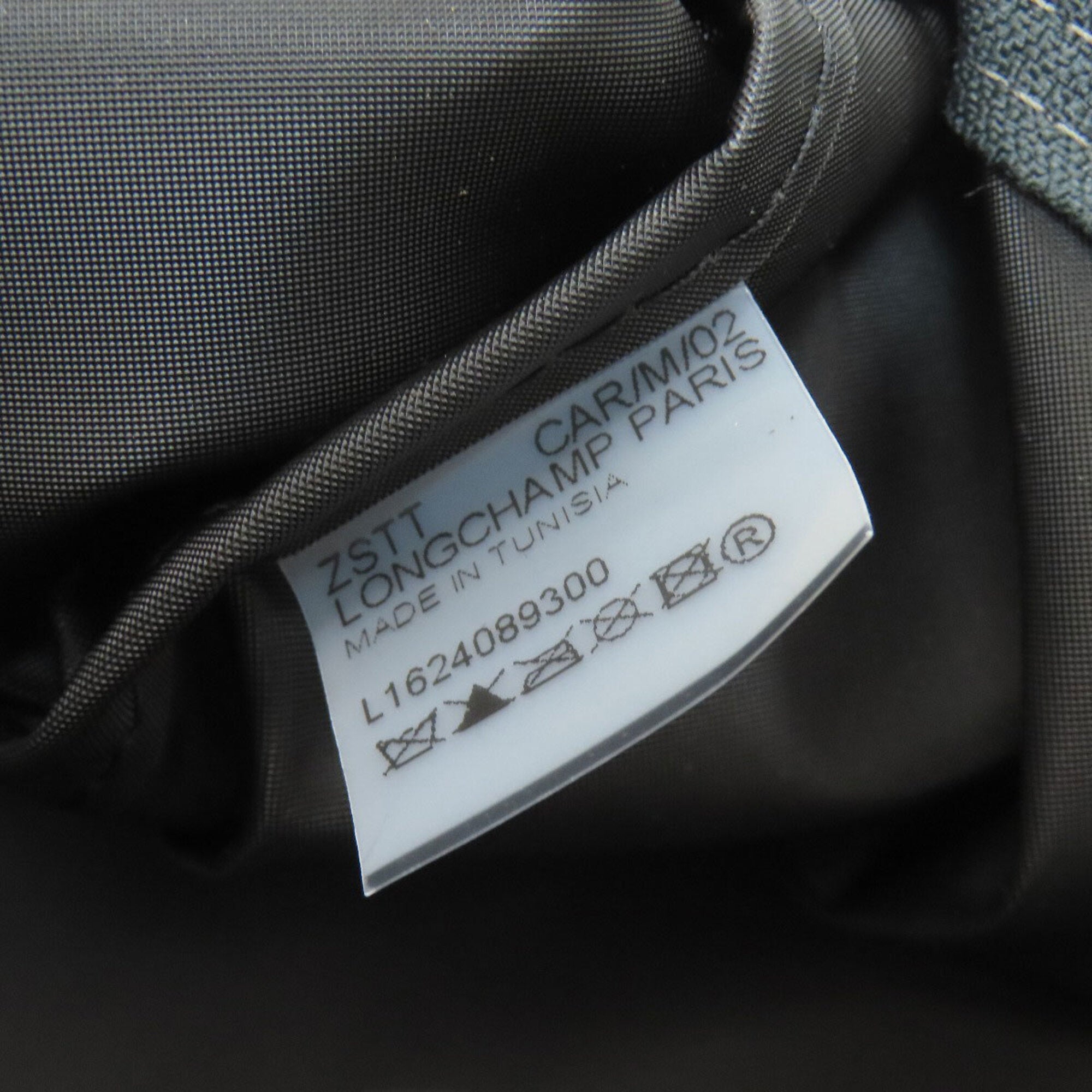 Longchamp Le Pliage Brown Gray Nylon Boston Bag (Pre-Owned)