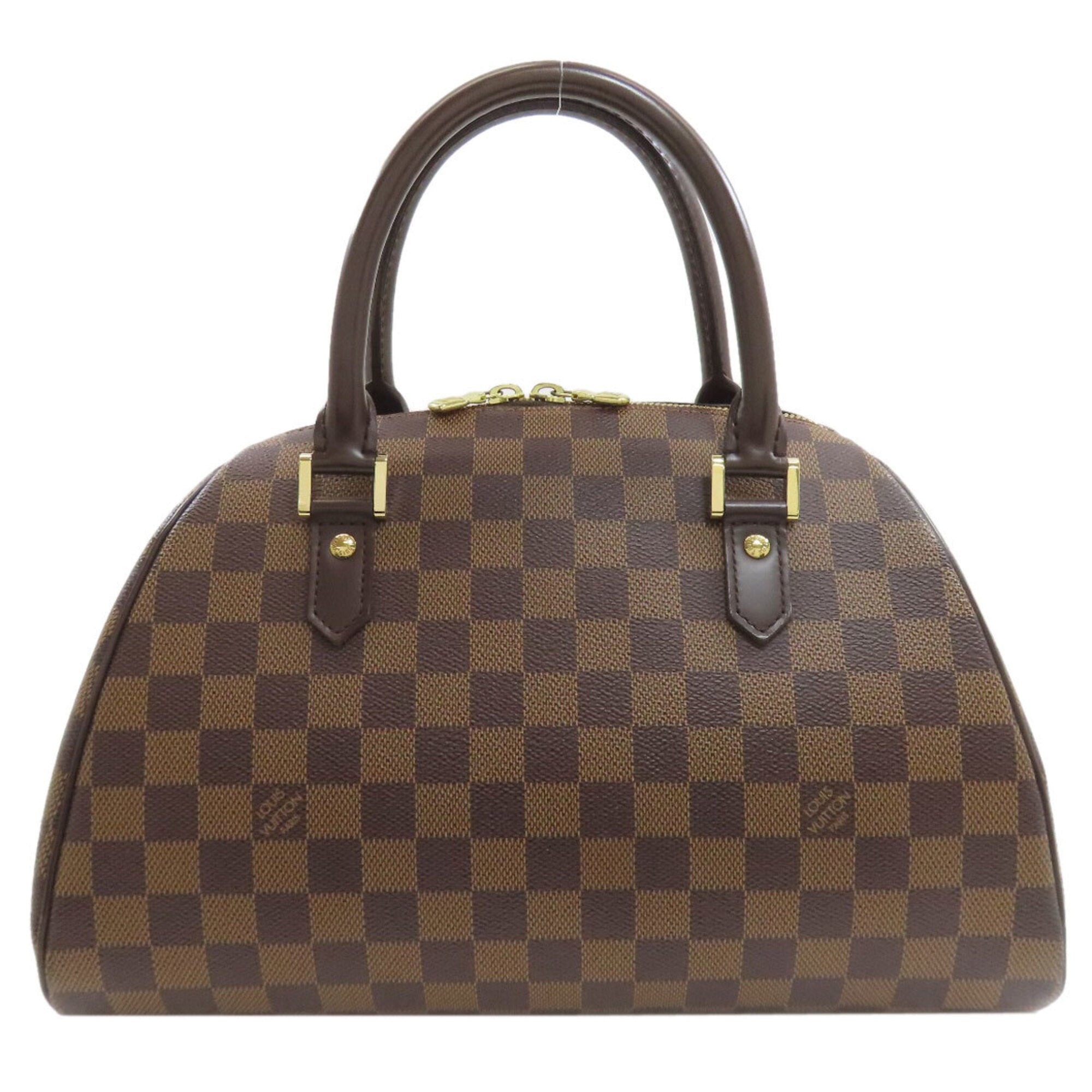 Louis Vuitton Damier Damier Canvas Ebene Damier Canvas Handbag (Pre-Owned)