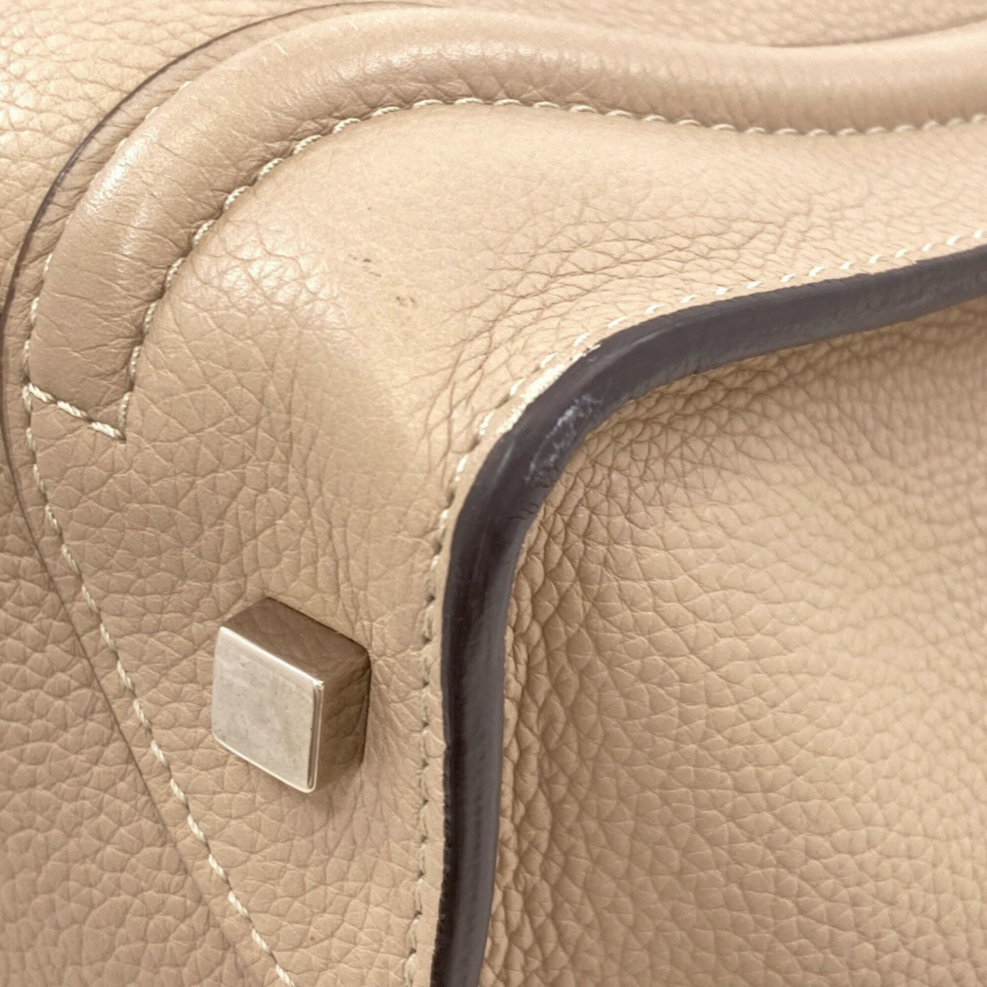 Celine Brown Leather Tote Bag (Pre-Owned)