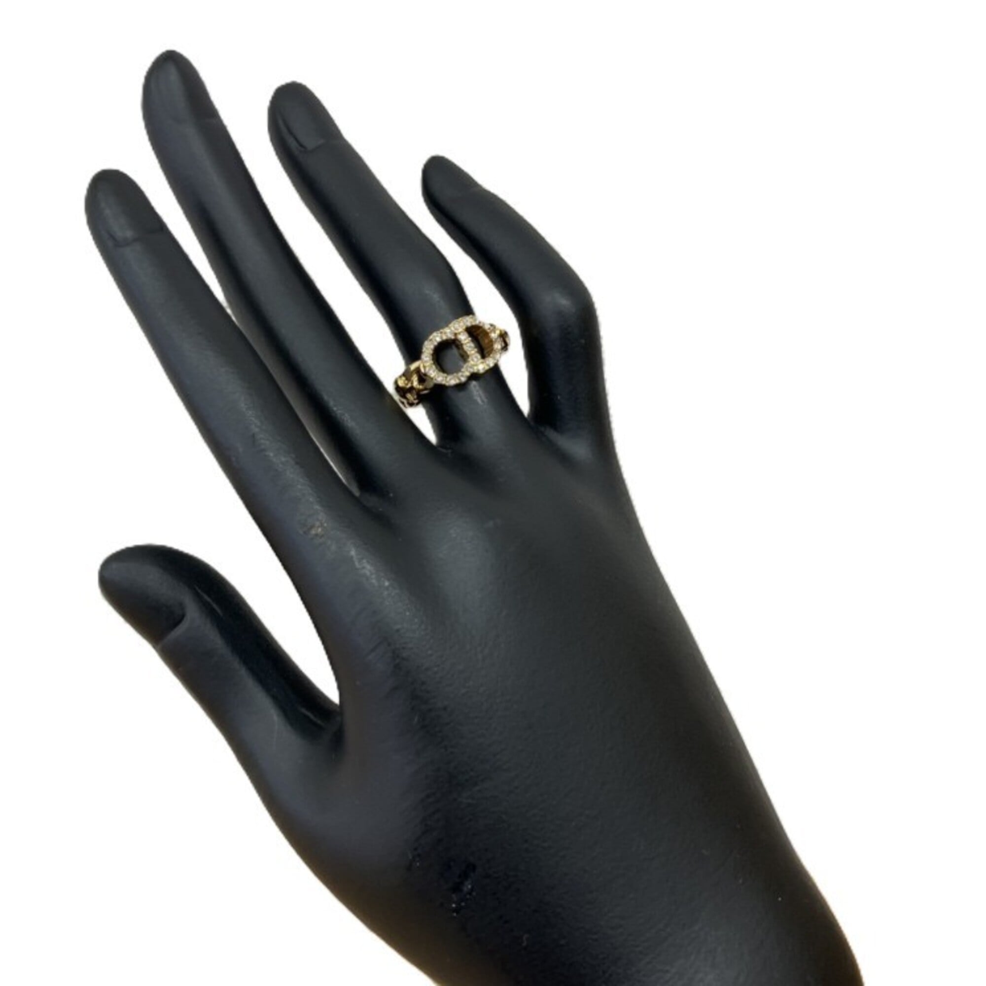 Christian Dior Yellow Gold Band Ring (Pre-Owned)