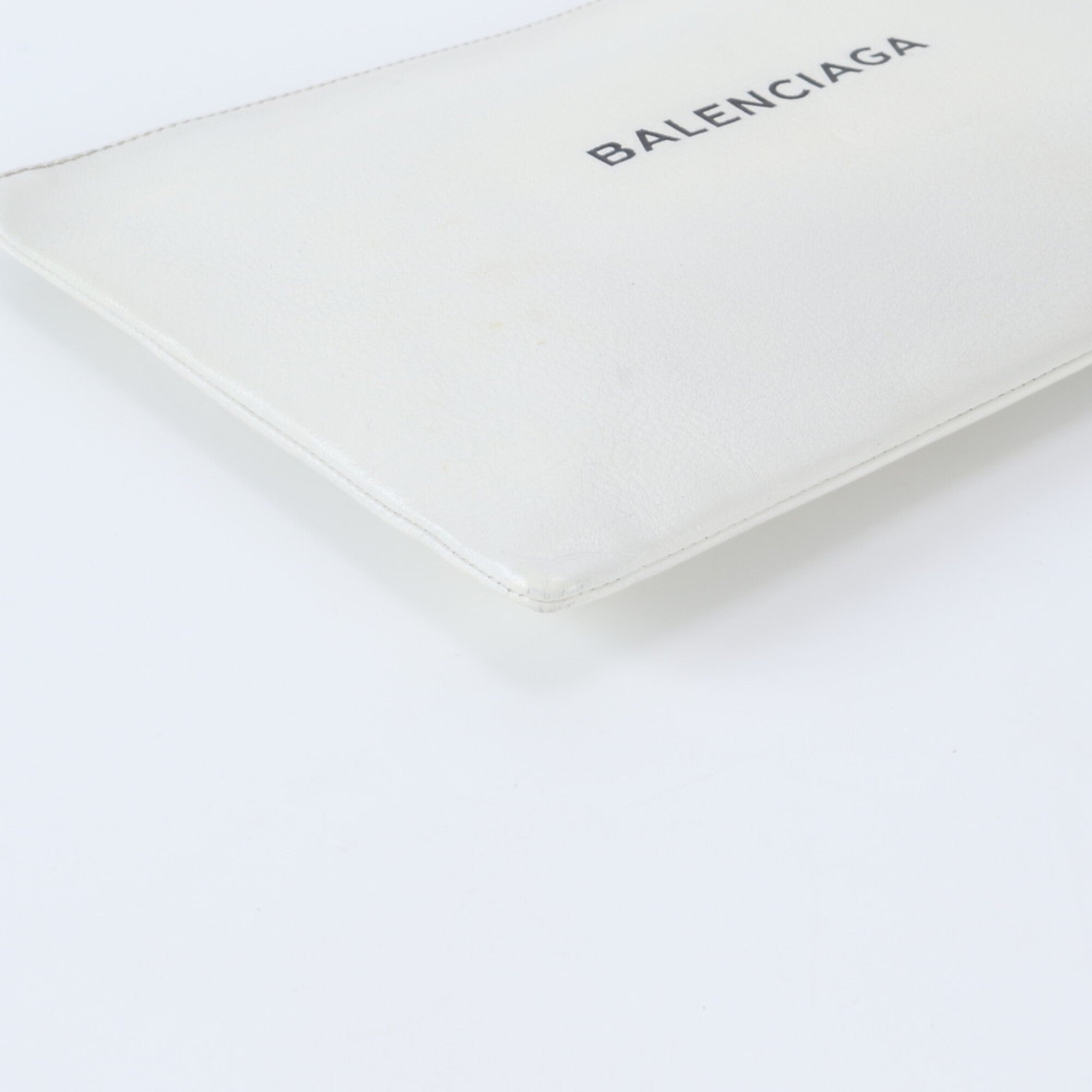 Balenciaga White Leather Handbag (Pre-Owned)