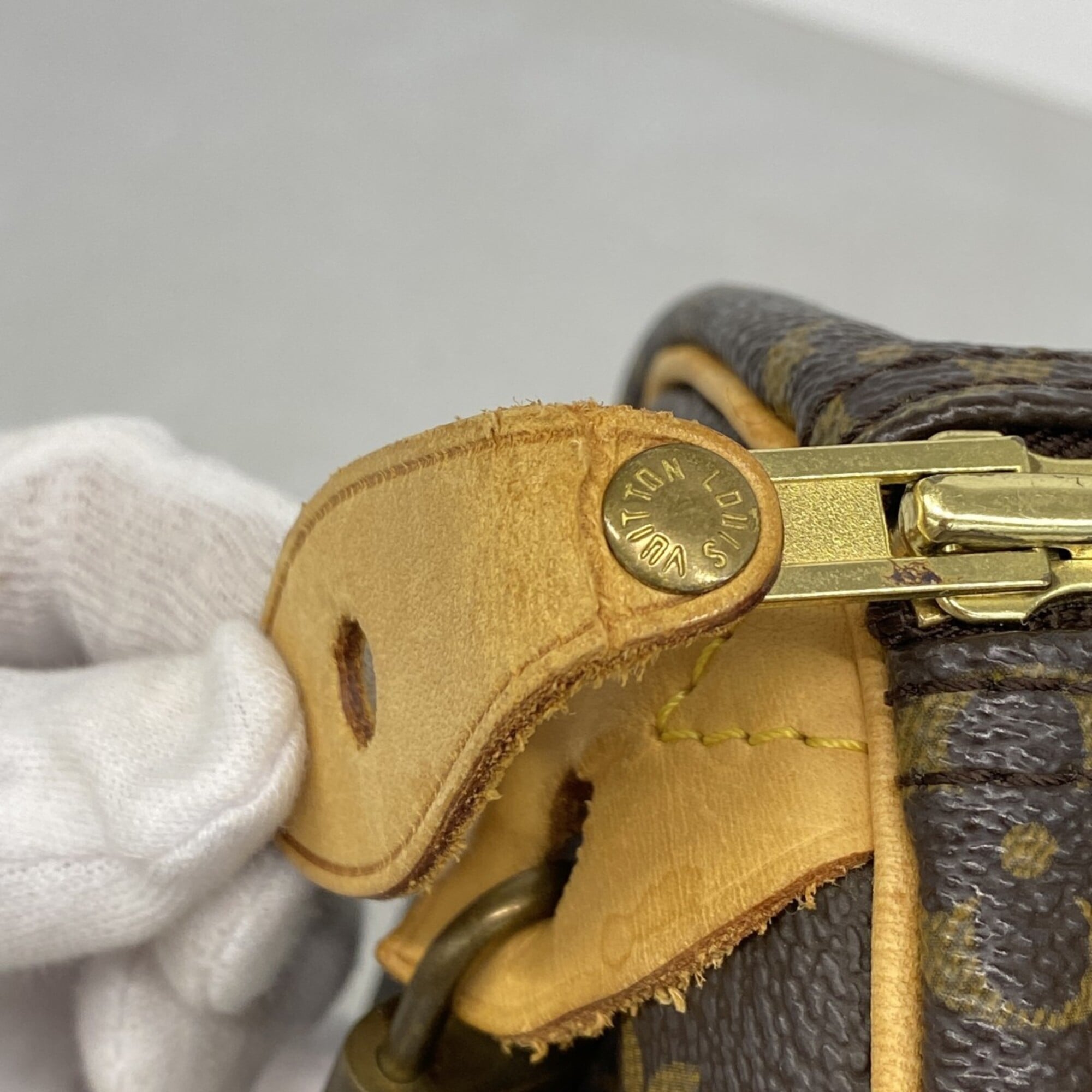 Louis Vuitton Brown Handbag (Pre-Owned)