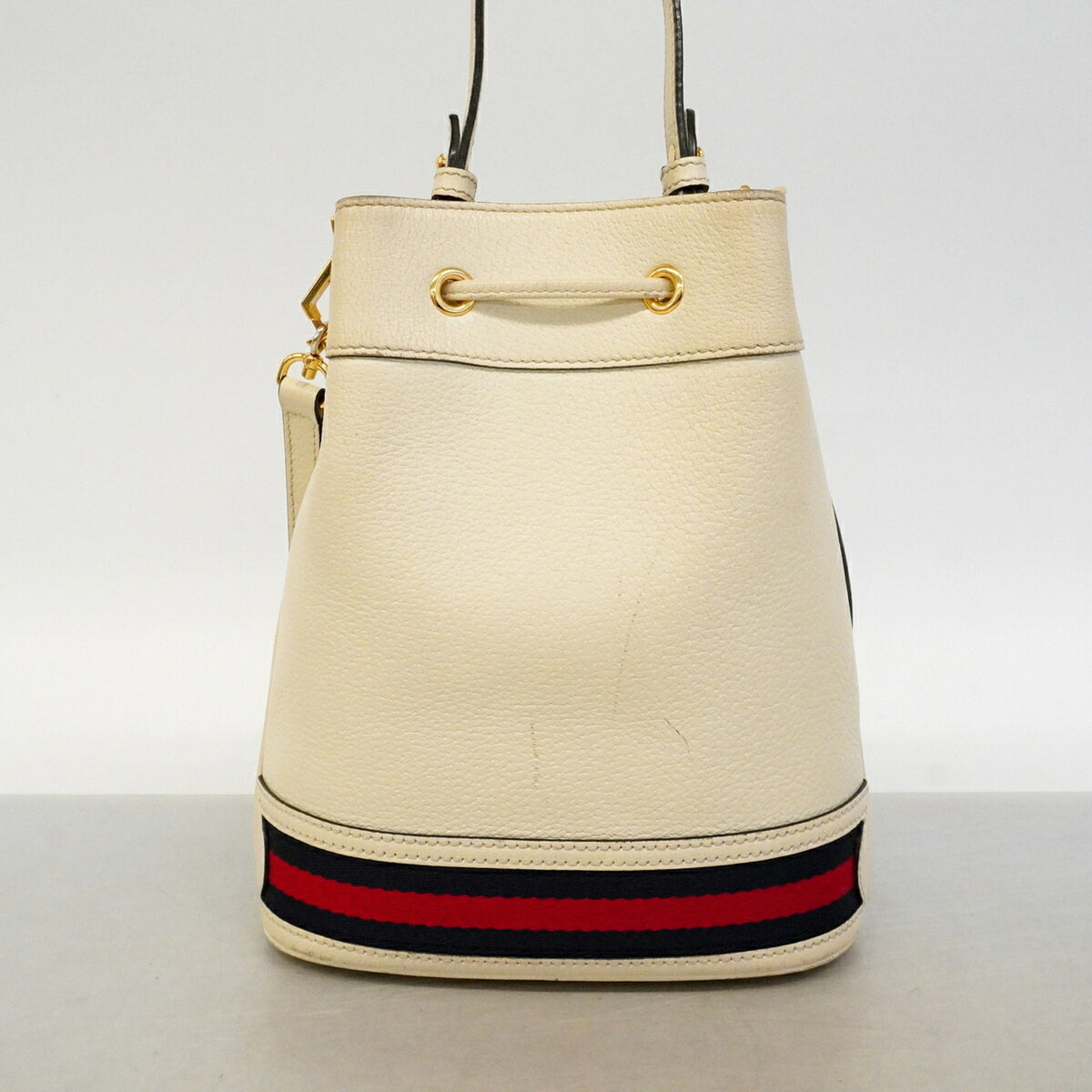 Gucci White Leather Handbag (Pre-Owned)