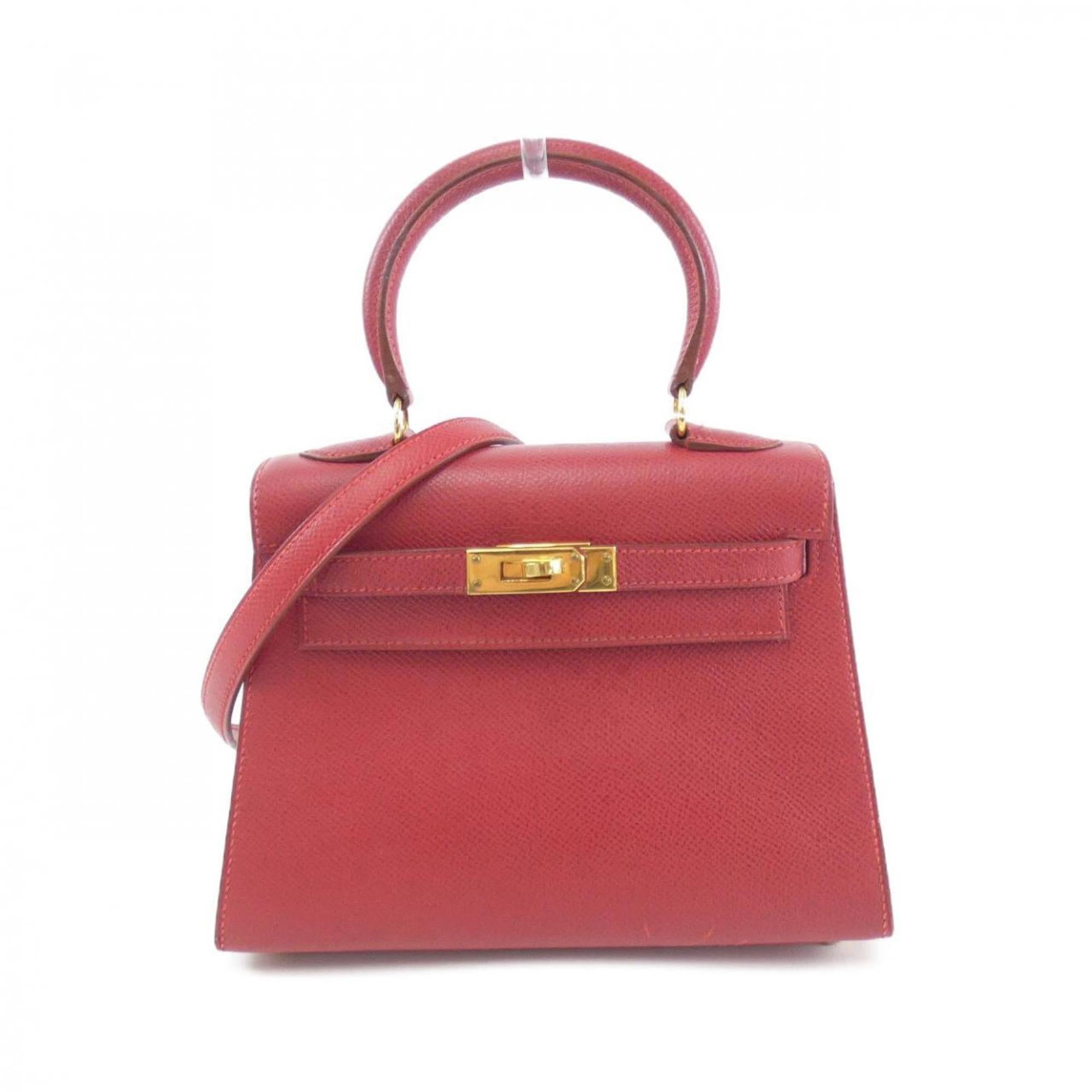 Hermes Courchevel Leather Handbag (Pre-Owned)