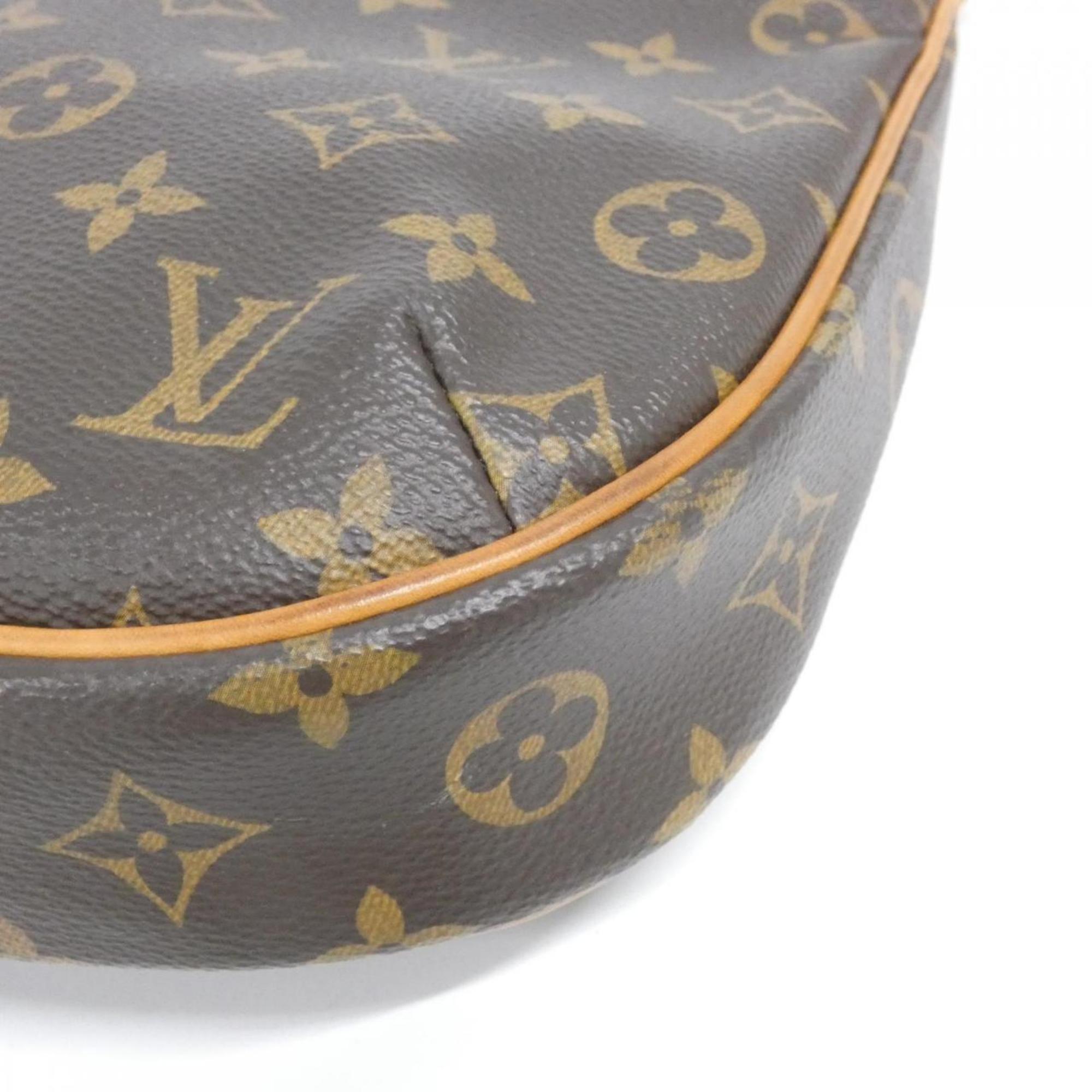 Louis Vuitton Marron Coated Canvas Shoulder Bag (Pre-Owned)