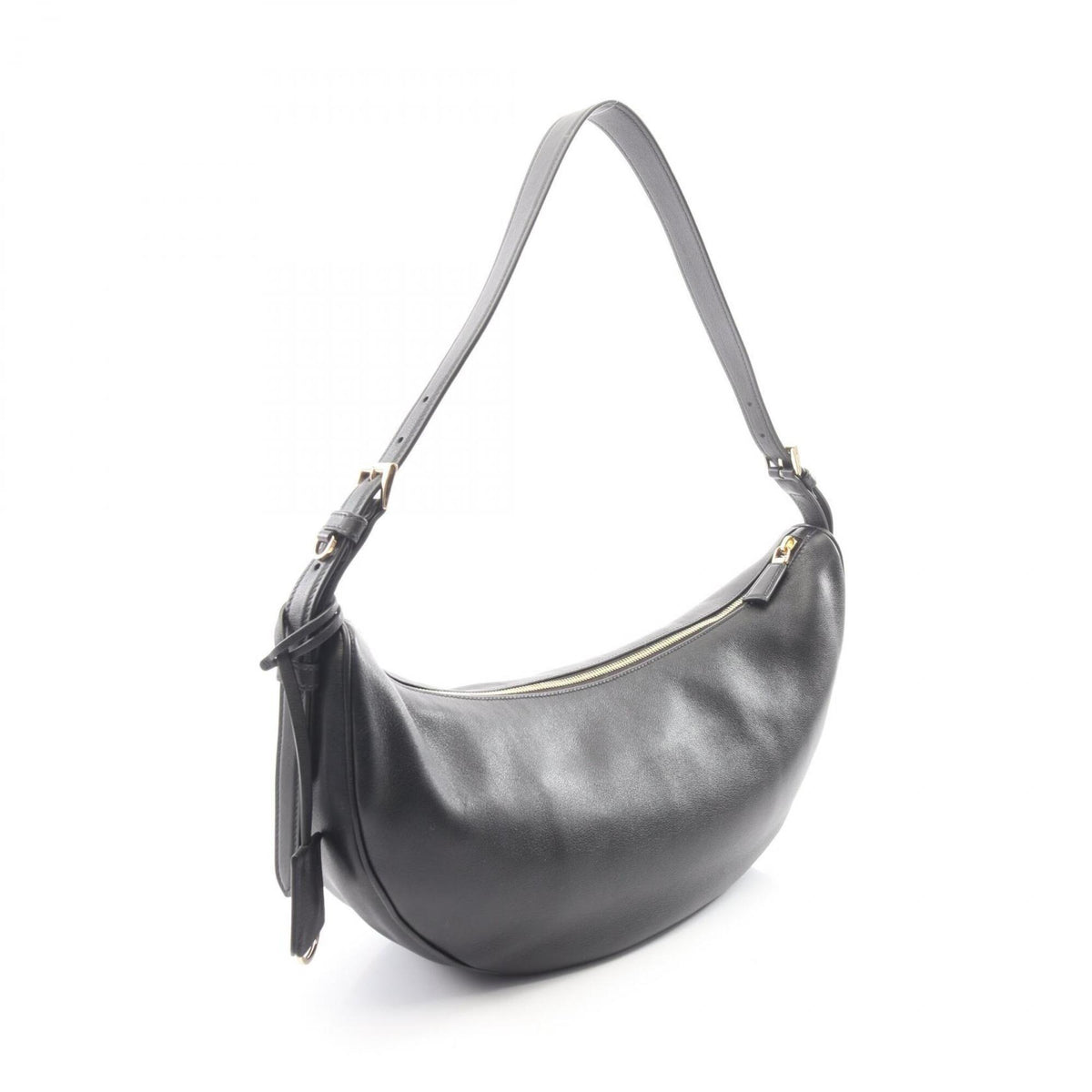 Prada Black Leather Handbag Shoulder Bag (Pre-Owned)