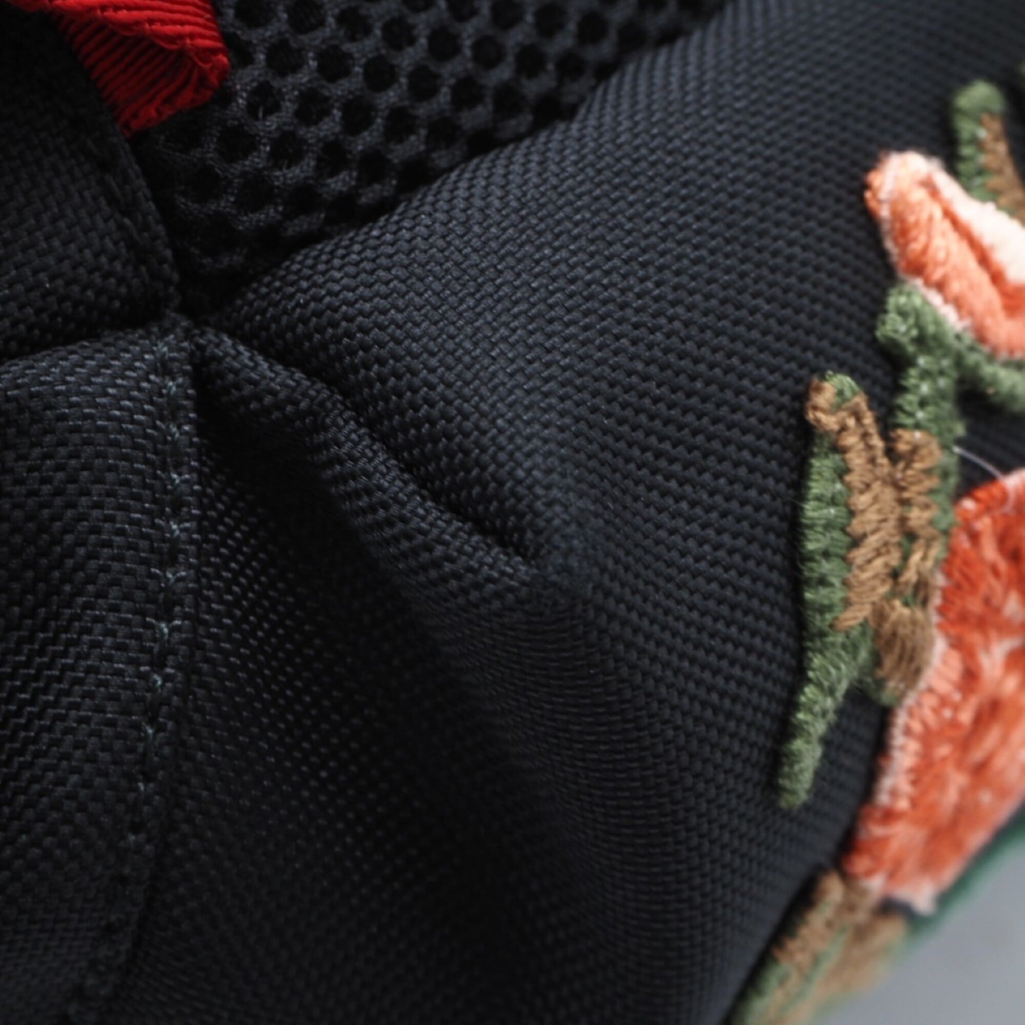 Gucci Black Multi-Color Nylon Backpack (Pre-Owned)