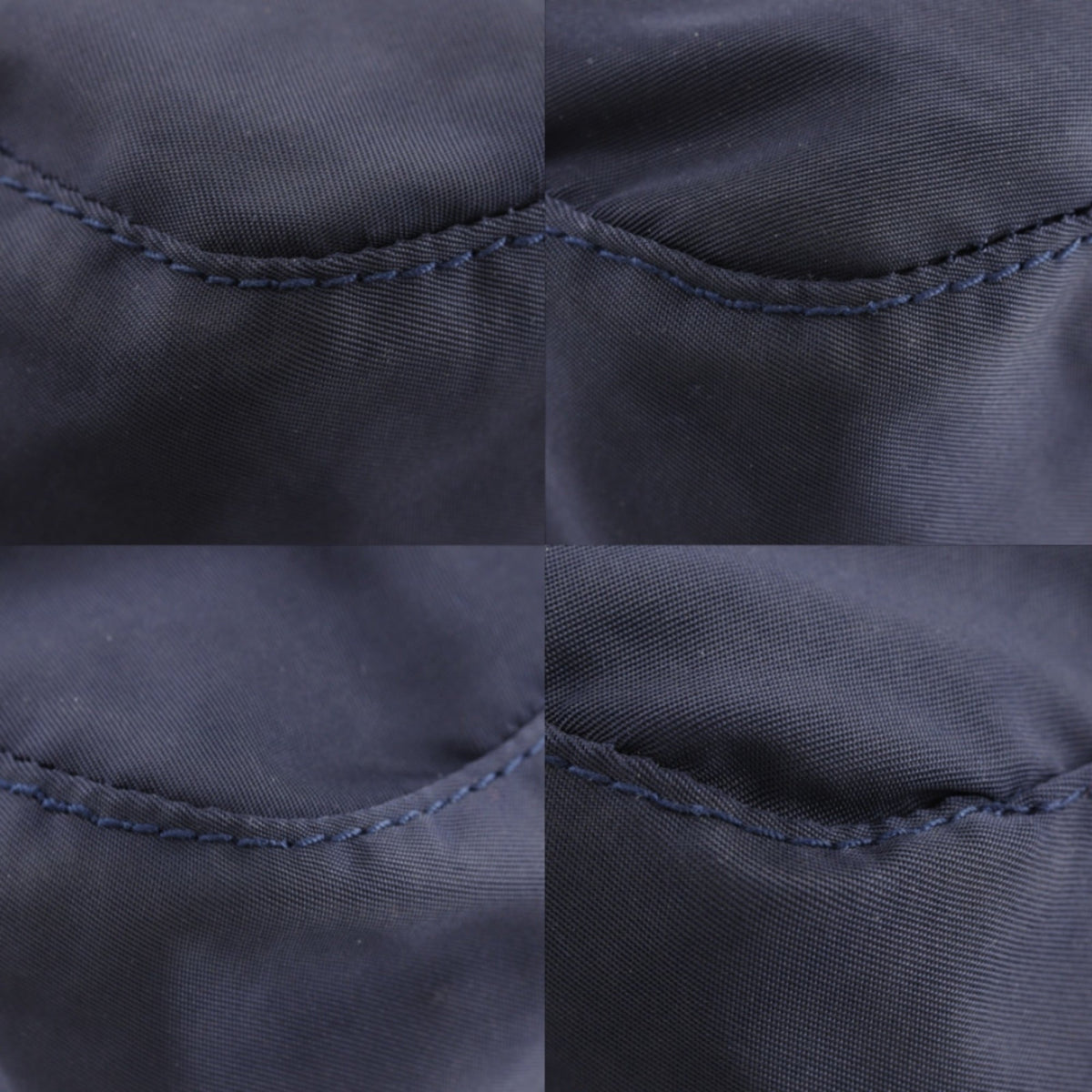 Prada Navy Nylon Shoulder Bag (Pre-Owned)